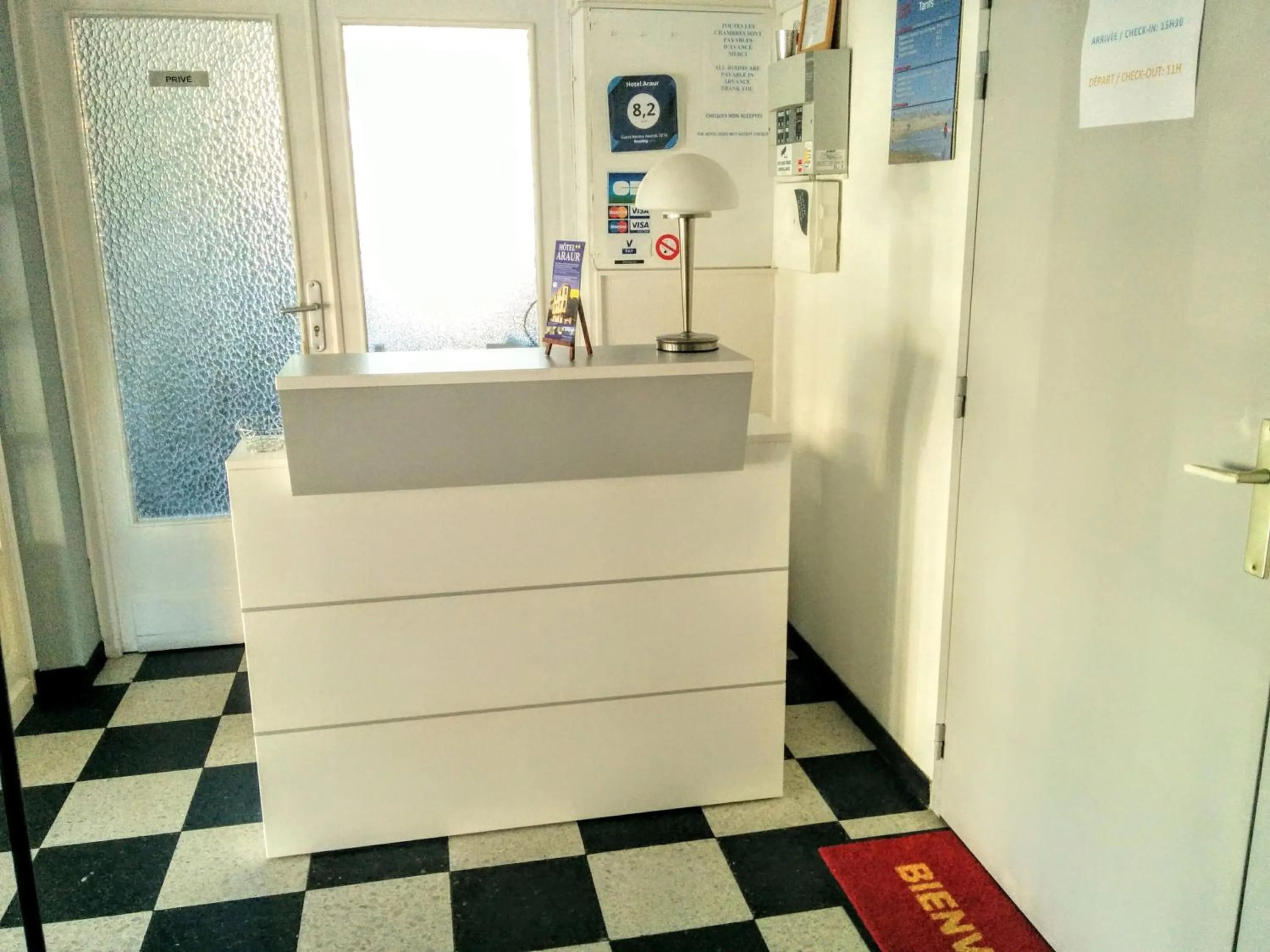 Lobby or reception in Hotel Araur