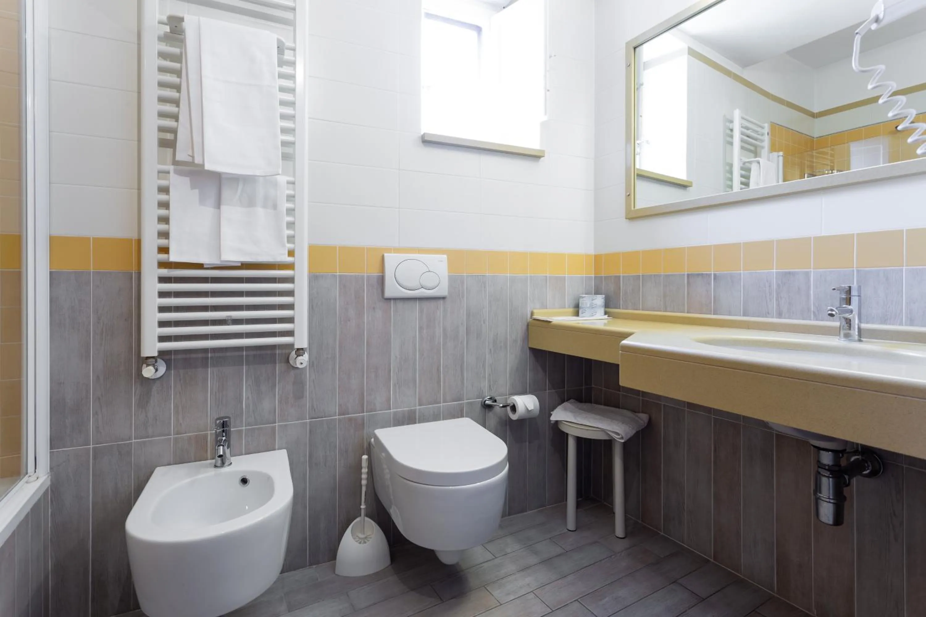 Bathroom in Albergo Il Cacciatore