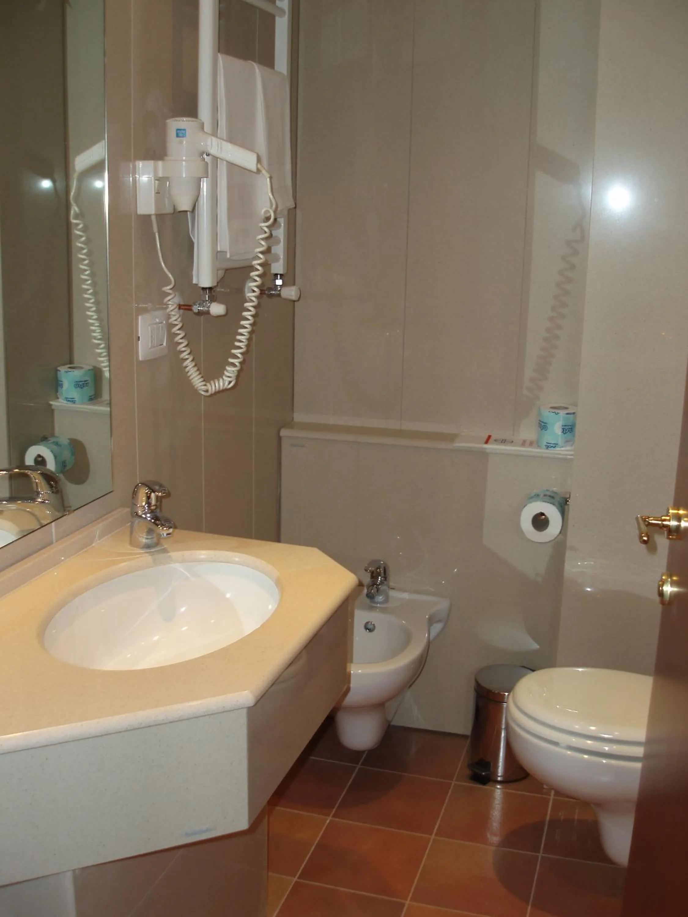 Bathroom in Albergo Il Cacciatore