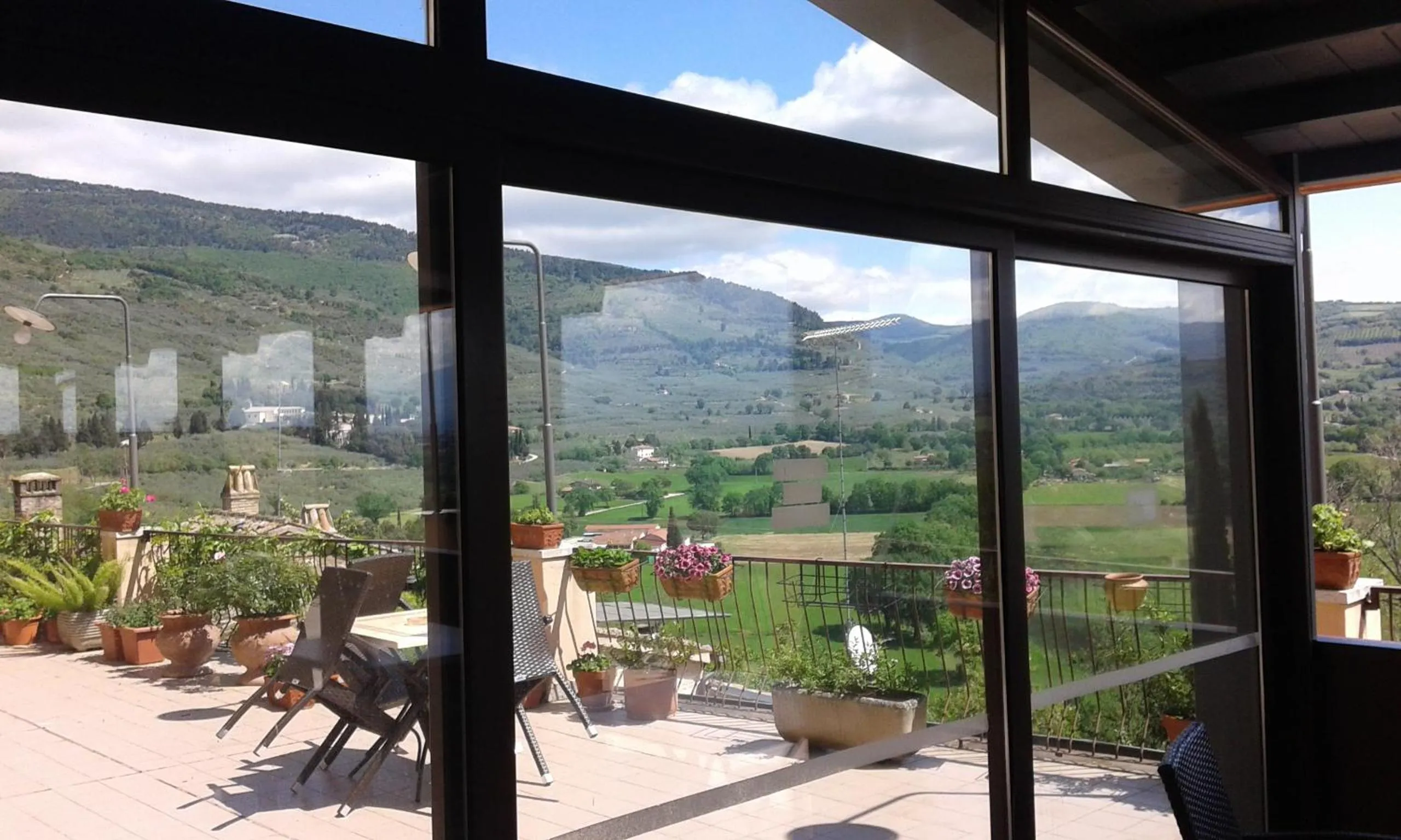 View (from property/room) in Albergo Il Cacciatore