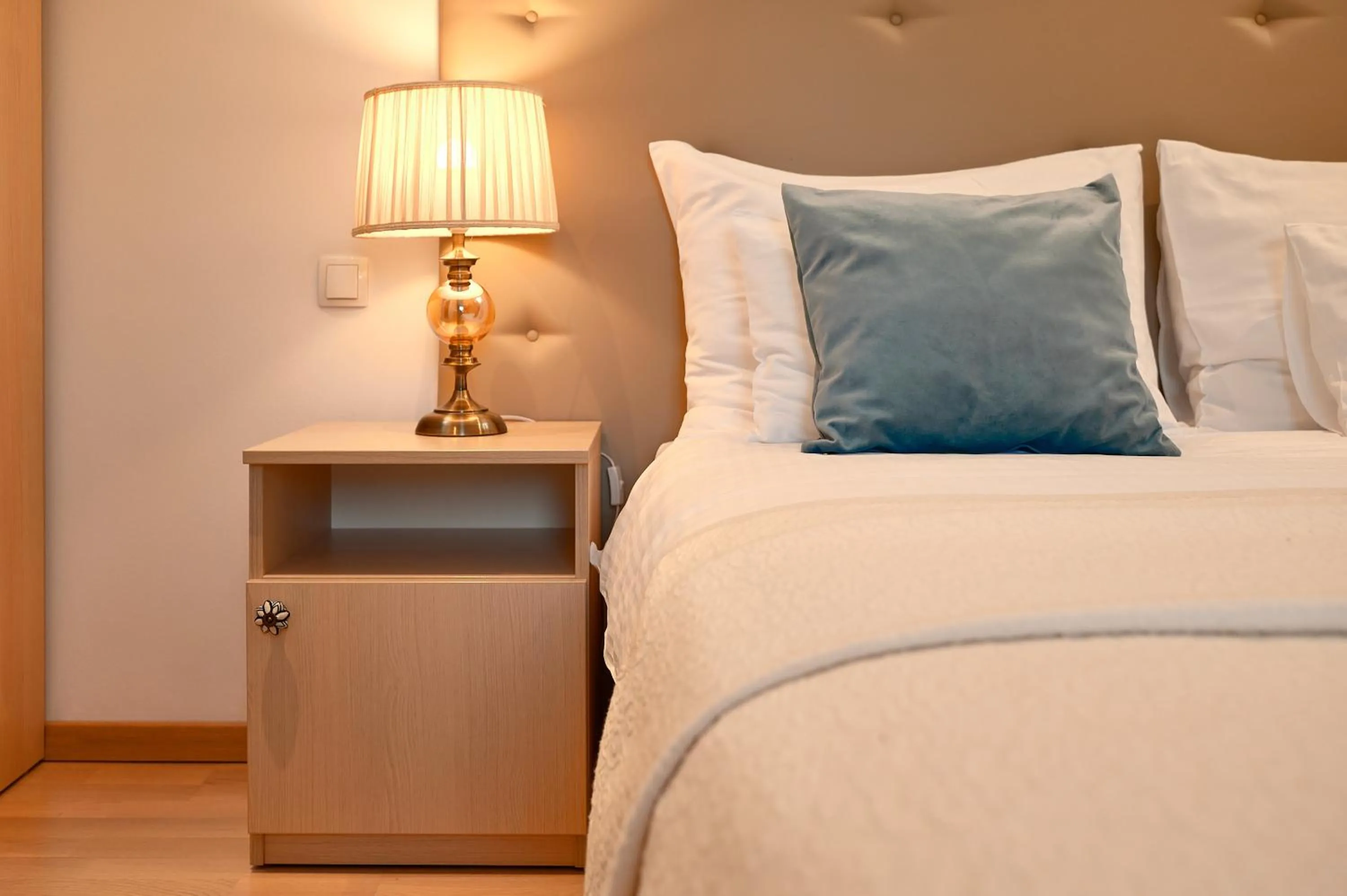 Bed in Lanterna Rooms