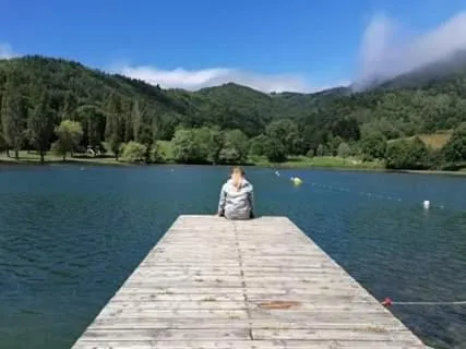 Mountain view in Hotel Bayle