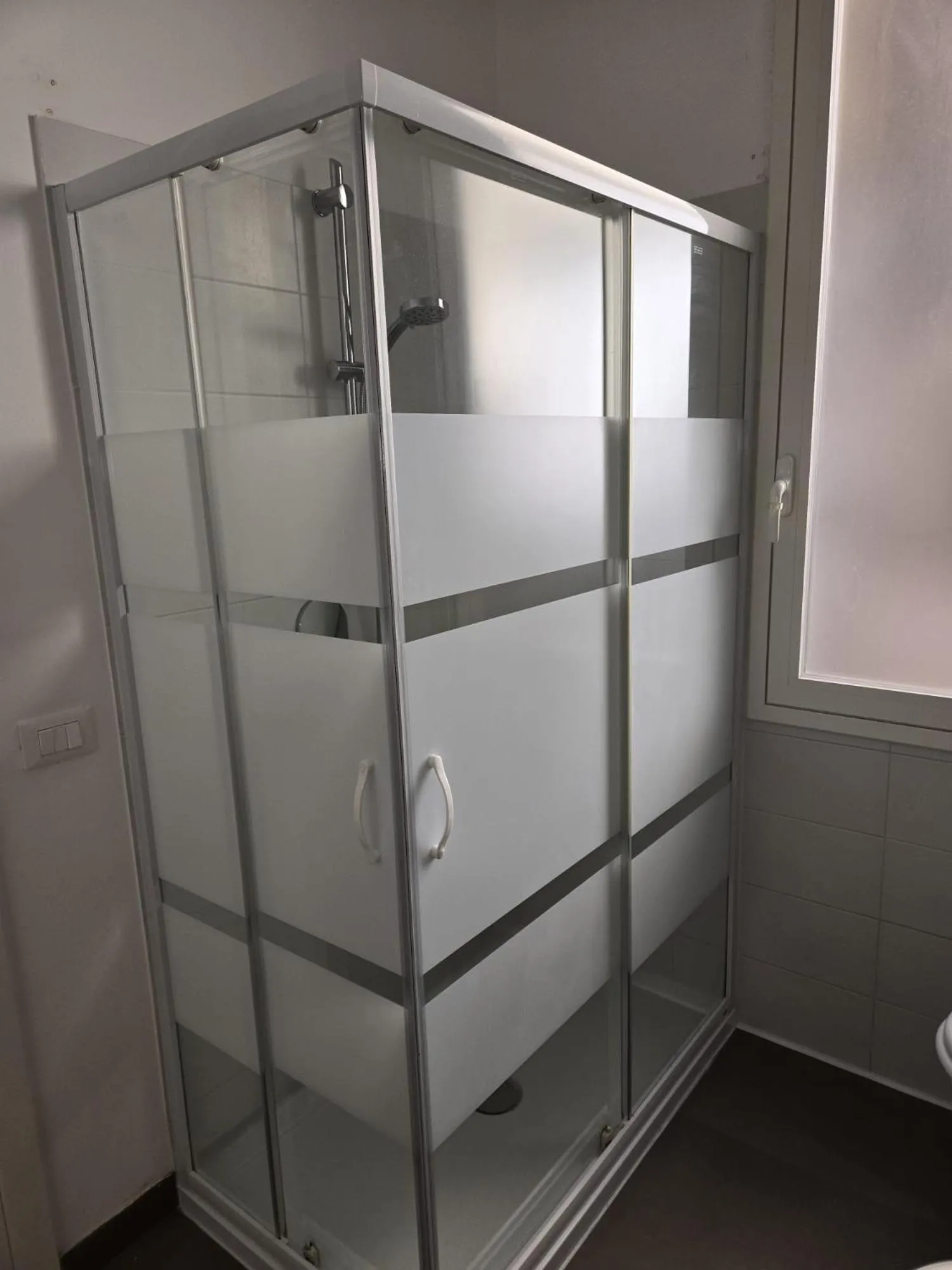 Shower in Il Faro Trapani b&b Rooms & apartments