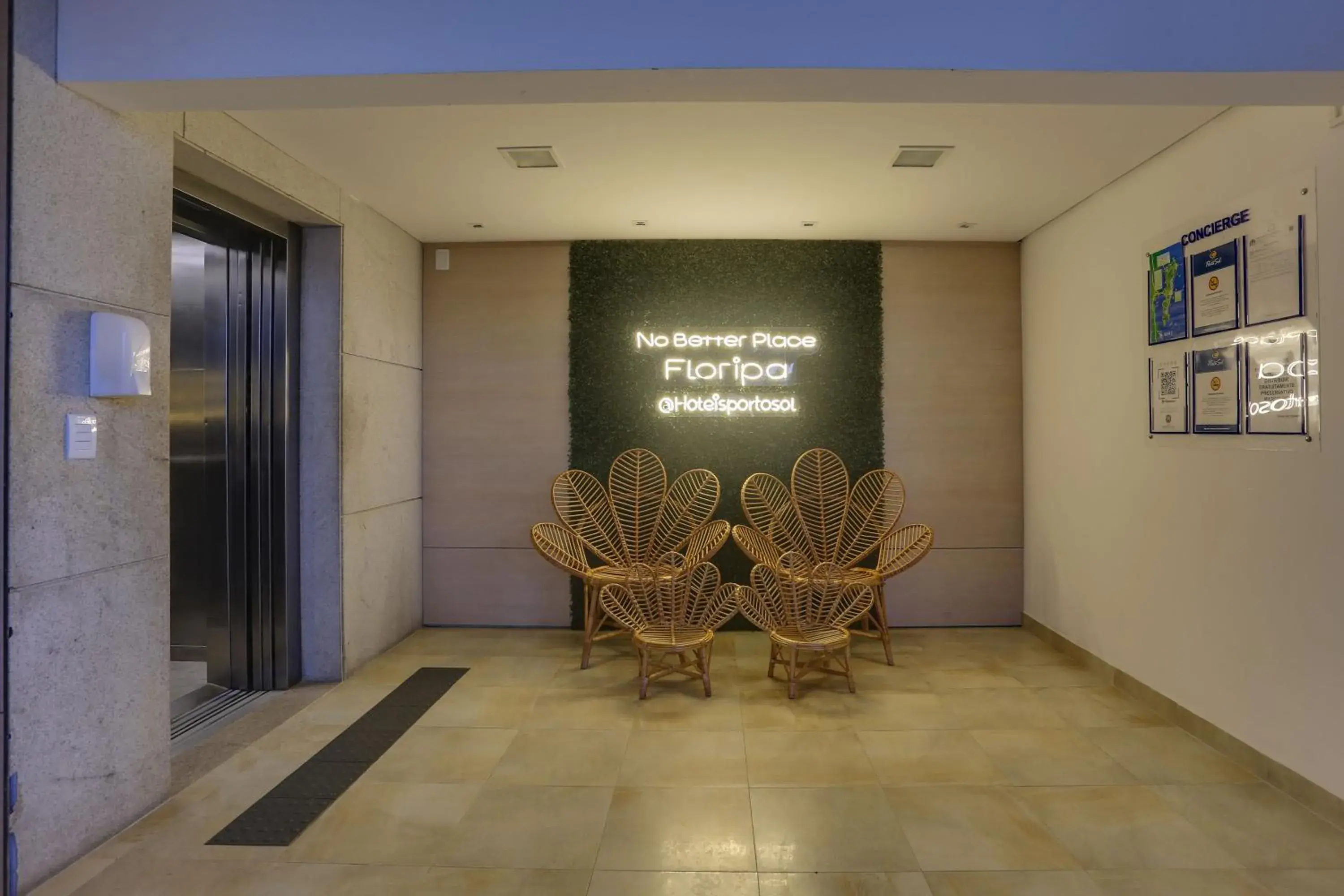 Lobby or reception in Hotel Porto Sol Ingleses Lobby or reception in Hotel Porto Sol Ingleses