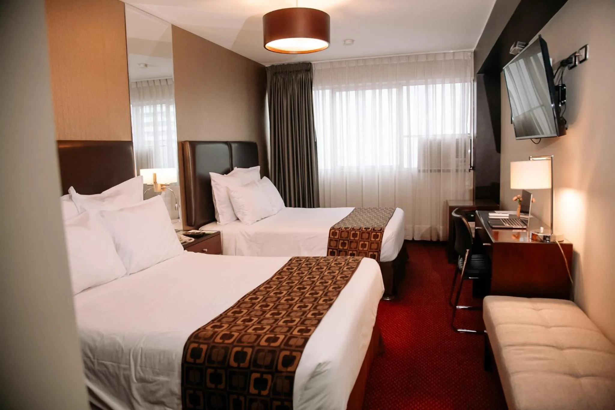 Bedroom, Bed in Hotel Carrera