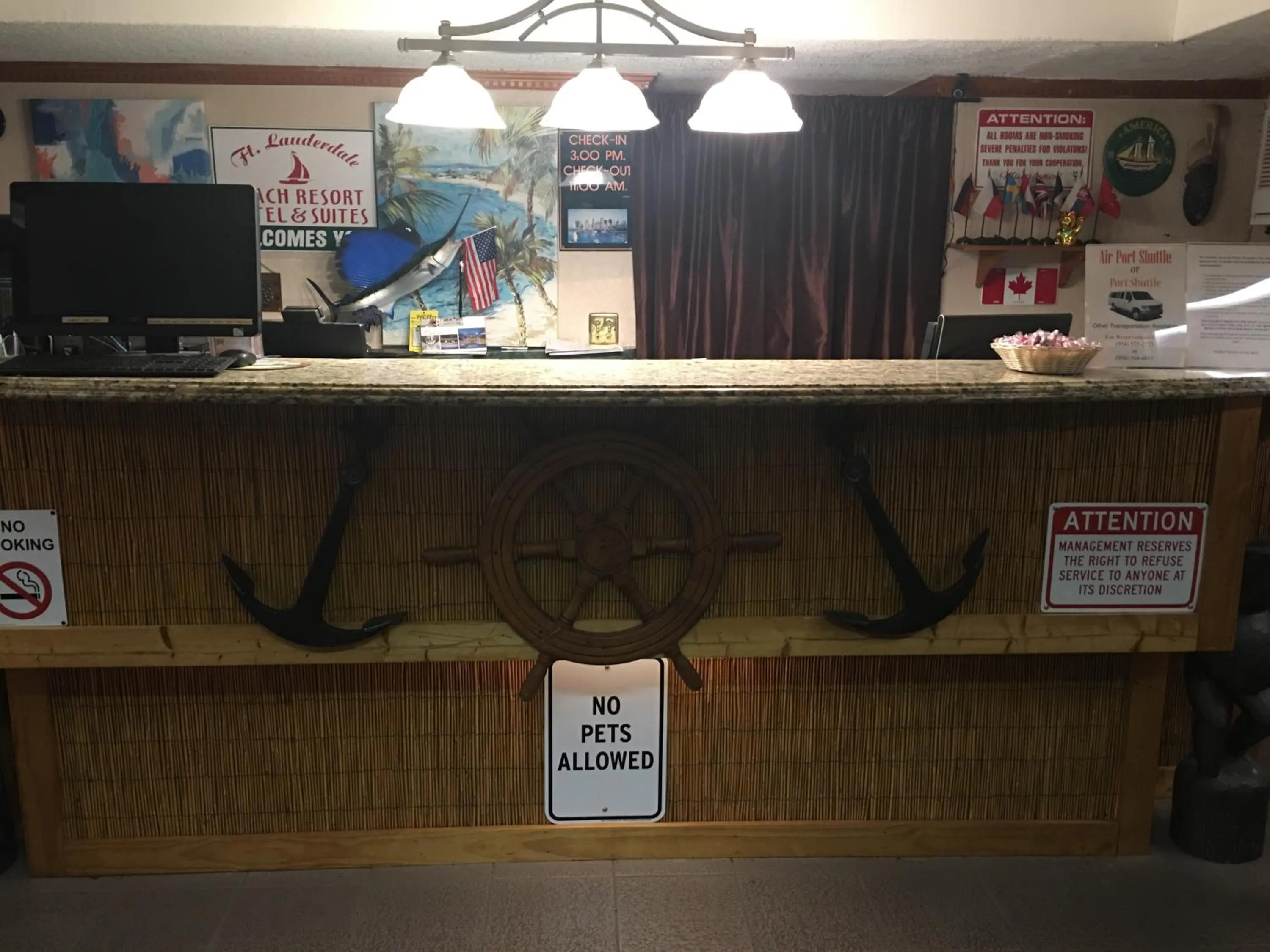 Lobby or reception in Ft. Lauderdale Beach Resort Hotel