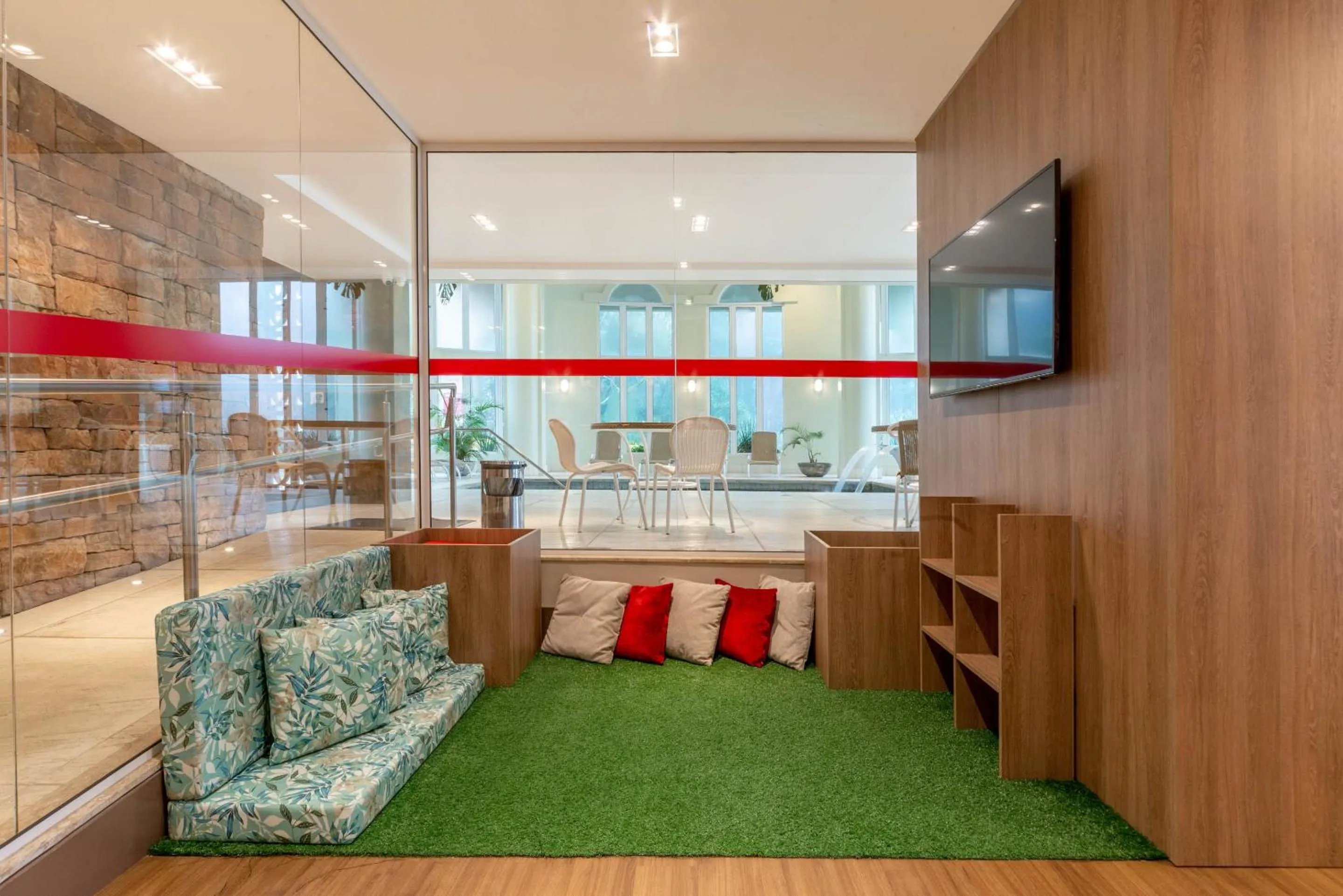 Area and facilities in Hotel Laghetto Siena Gramado