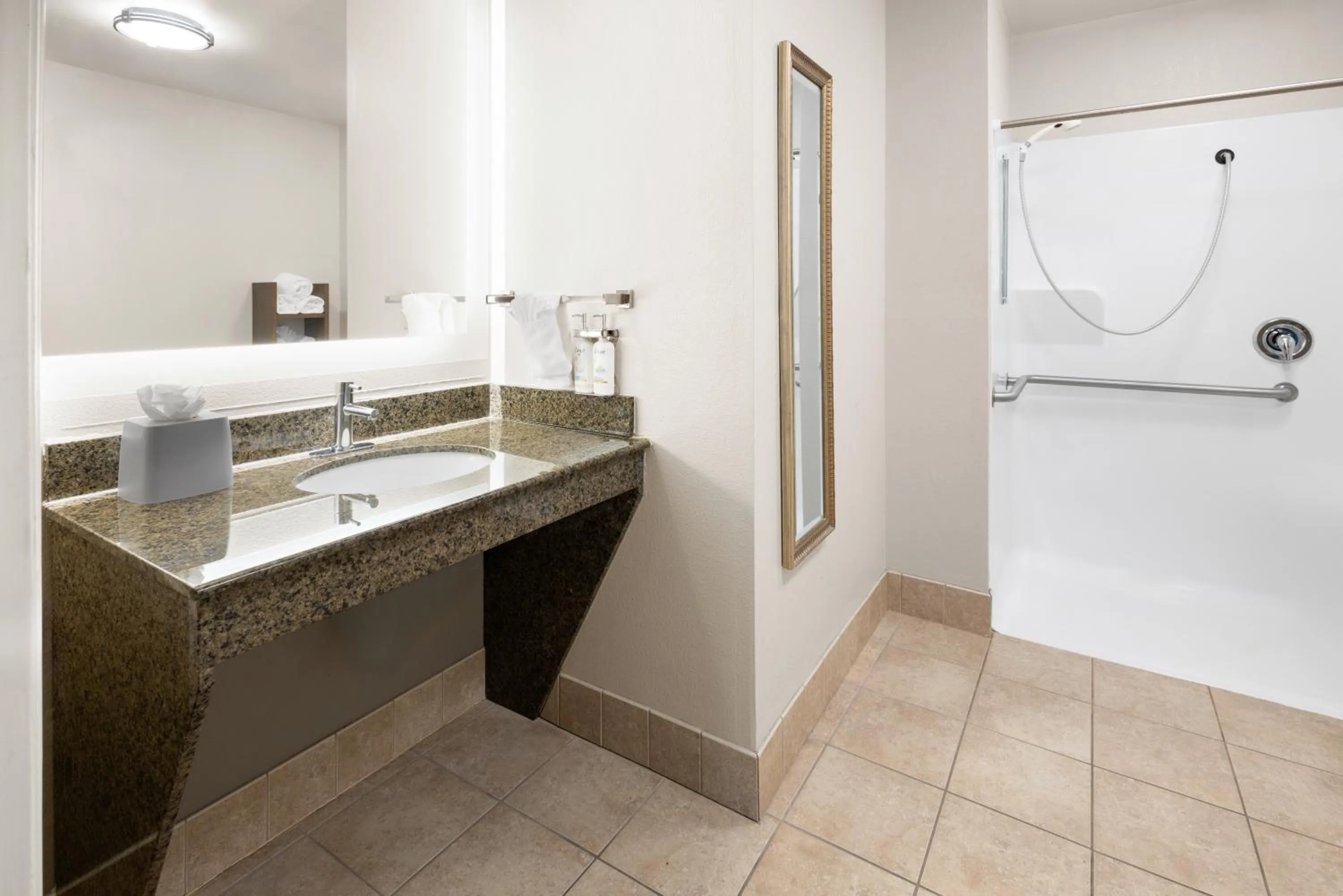 Bathroom in Staybridge Suites Harrisburg-Hershey by IHG