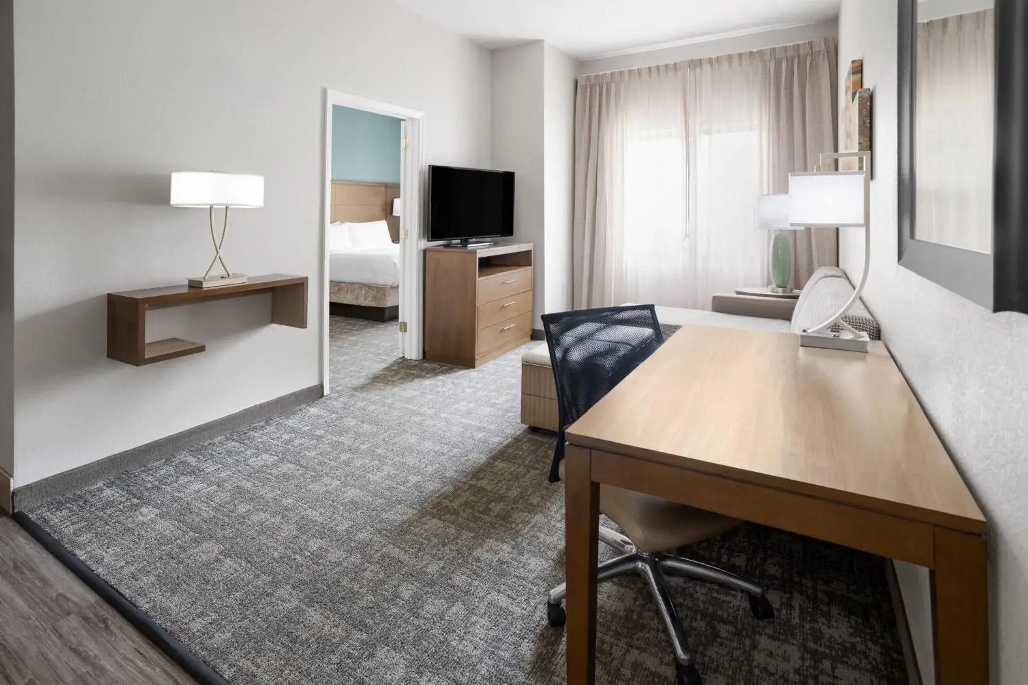 Photo of the whole room, Bed in Staybridge Suites Harrisburg-Hershey by IHG Photo of the whole room, Bed in Staybridge Suites Harrisburg-Hershey by IHG