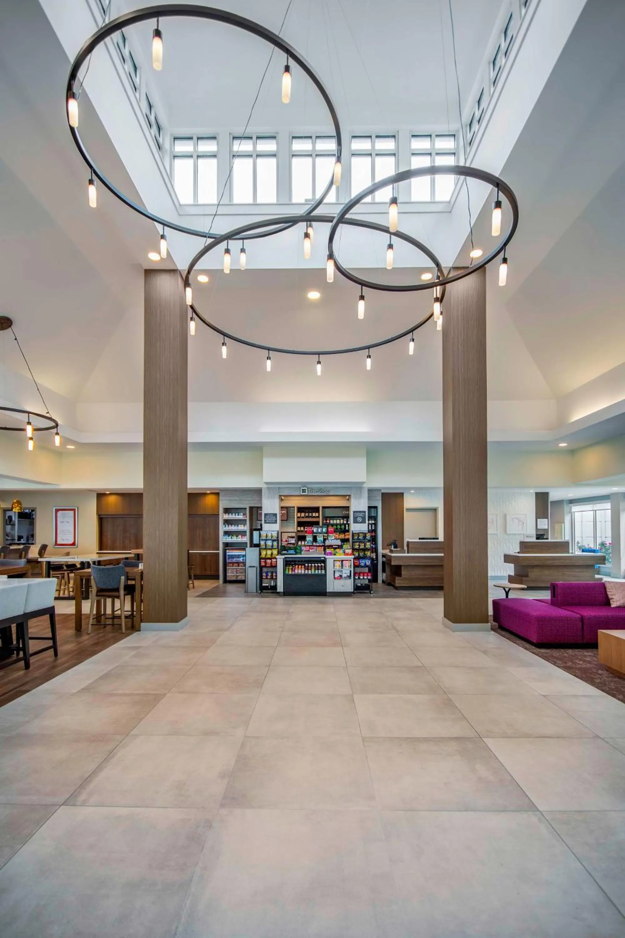 Lobby or reception in Hilton Garden Inn Danbury