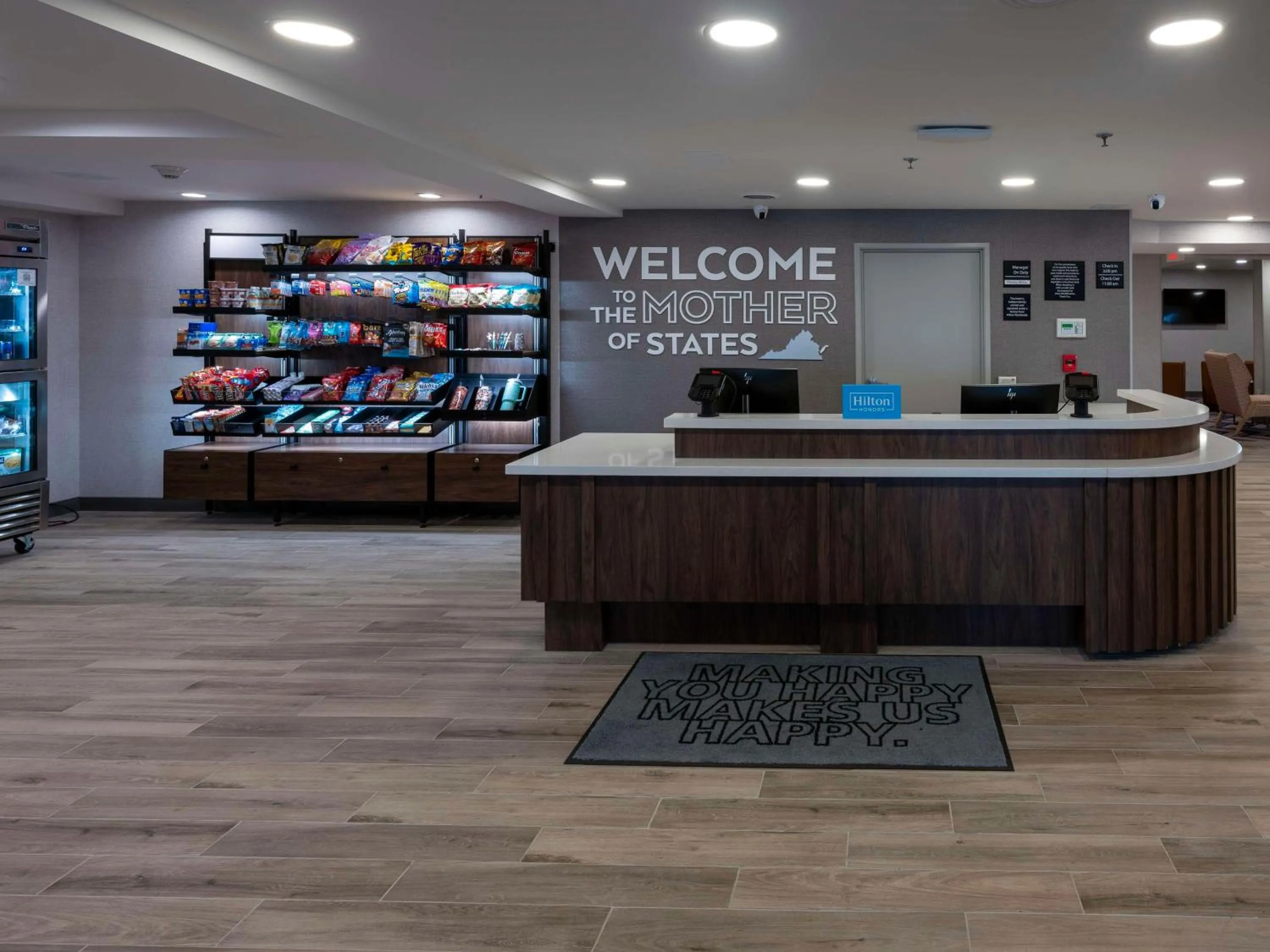 Lobby or reception in Hampton Inn Norton, Va