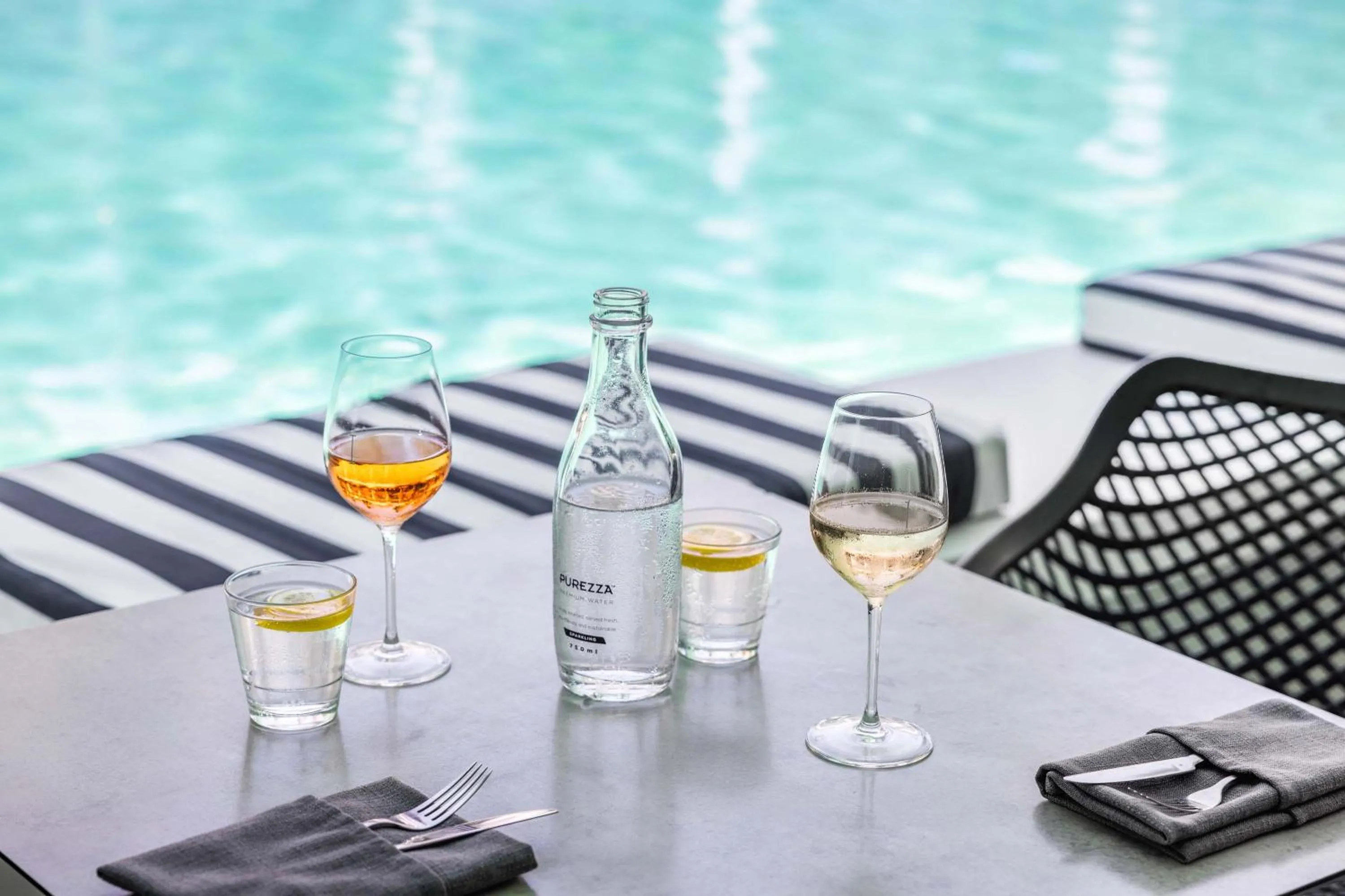 Swimming pool in Peppers Beach Club