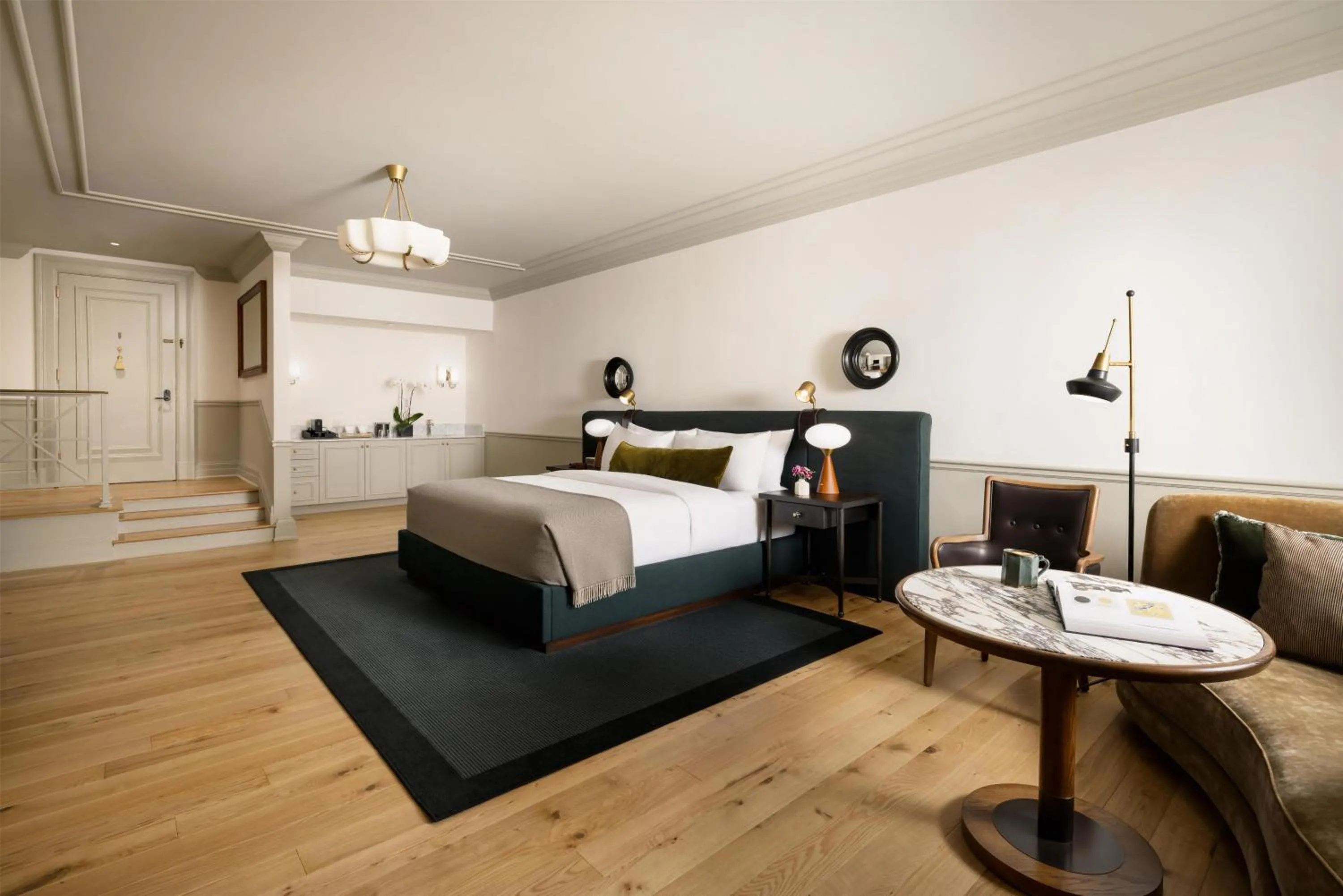 Photo of the whole room, Bed in The Bellevue Hotel, in the Unbound Collection by Hyatt