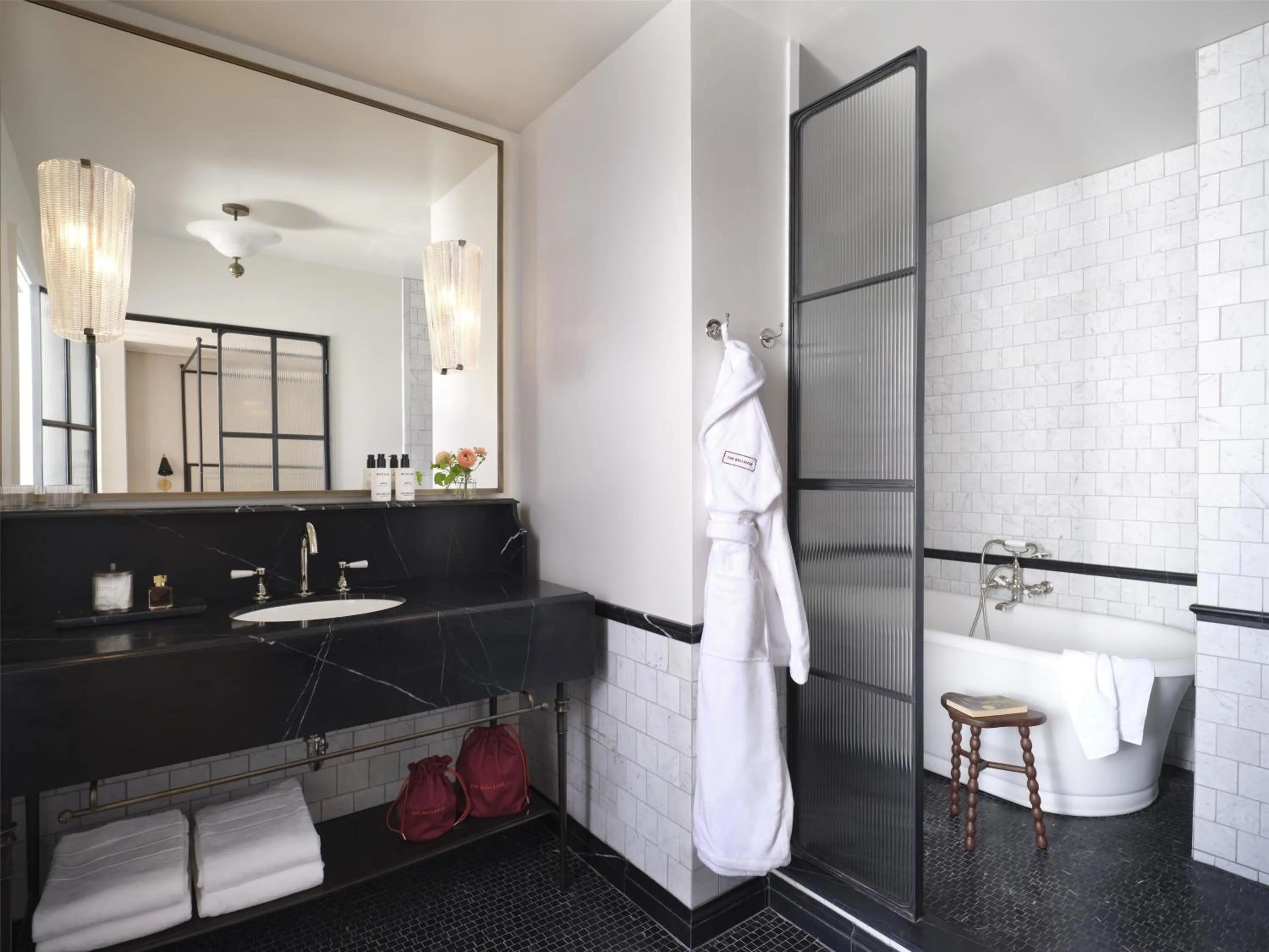 Bathroom in The Bellevue Hotel, in the Unbound Collection by Hyatt