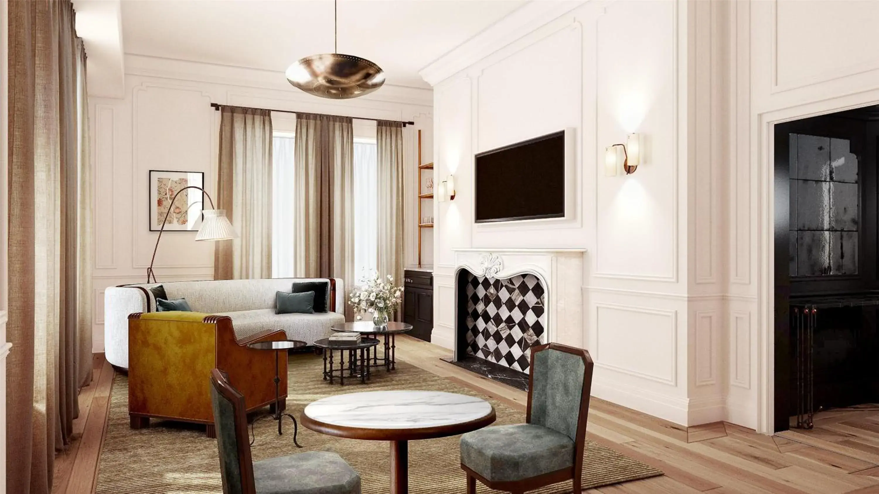 Photo of the whole room in The Bellevue Hotel, in the Unbound Collection by Hyatt Photo of the whole room in The Bellevue Hotel, in the Unbound Collection by Hyatt