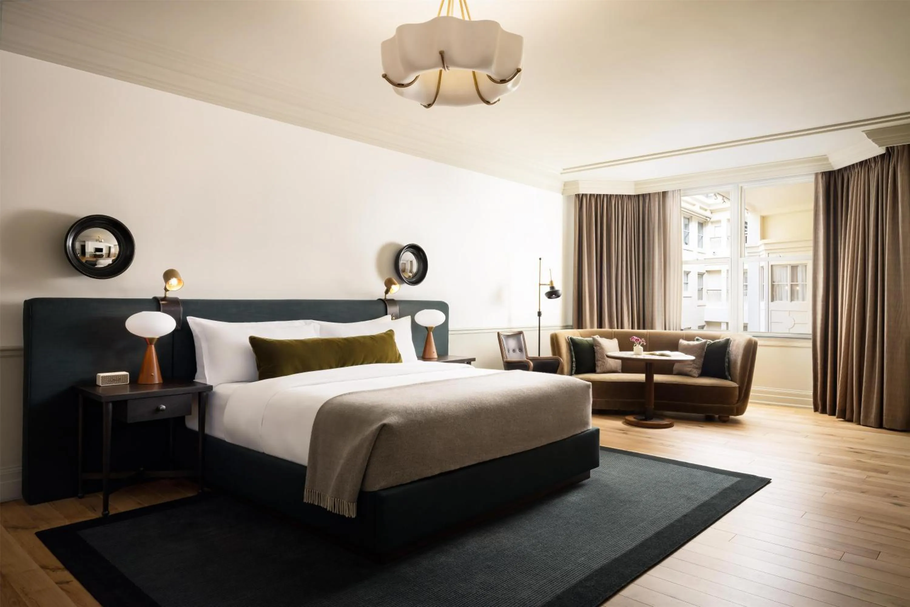 Photo of the whole room, Bed in The Bellevue Hotel, in the Unbound Collection by Hyatt