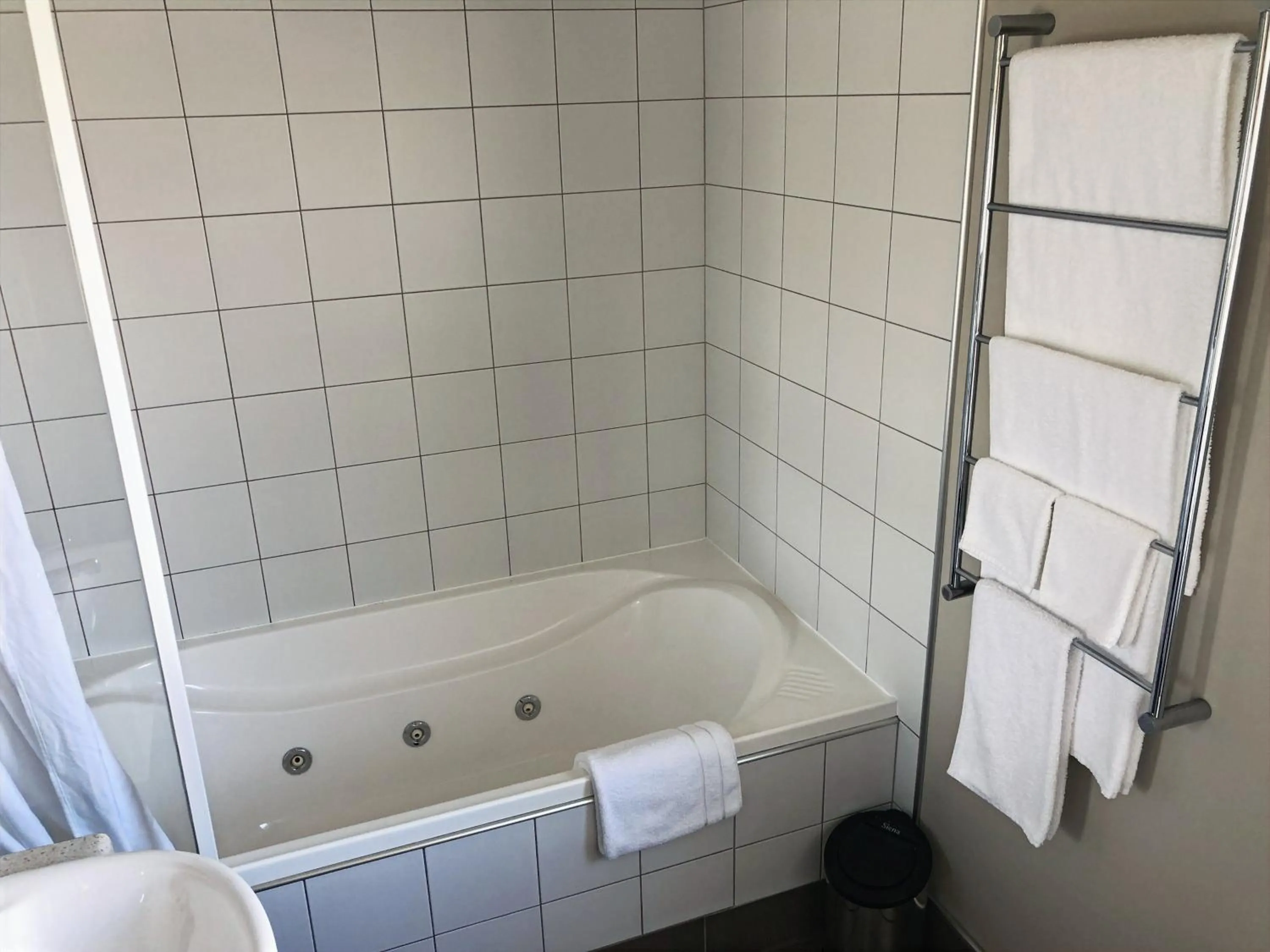 Toilet in Arena Lodge