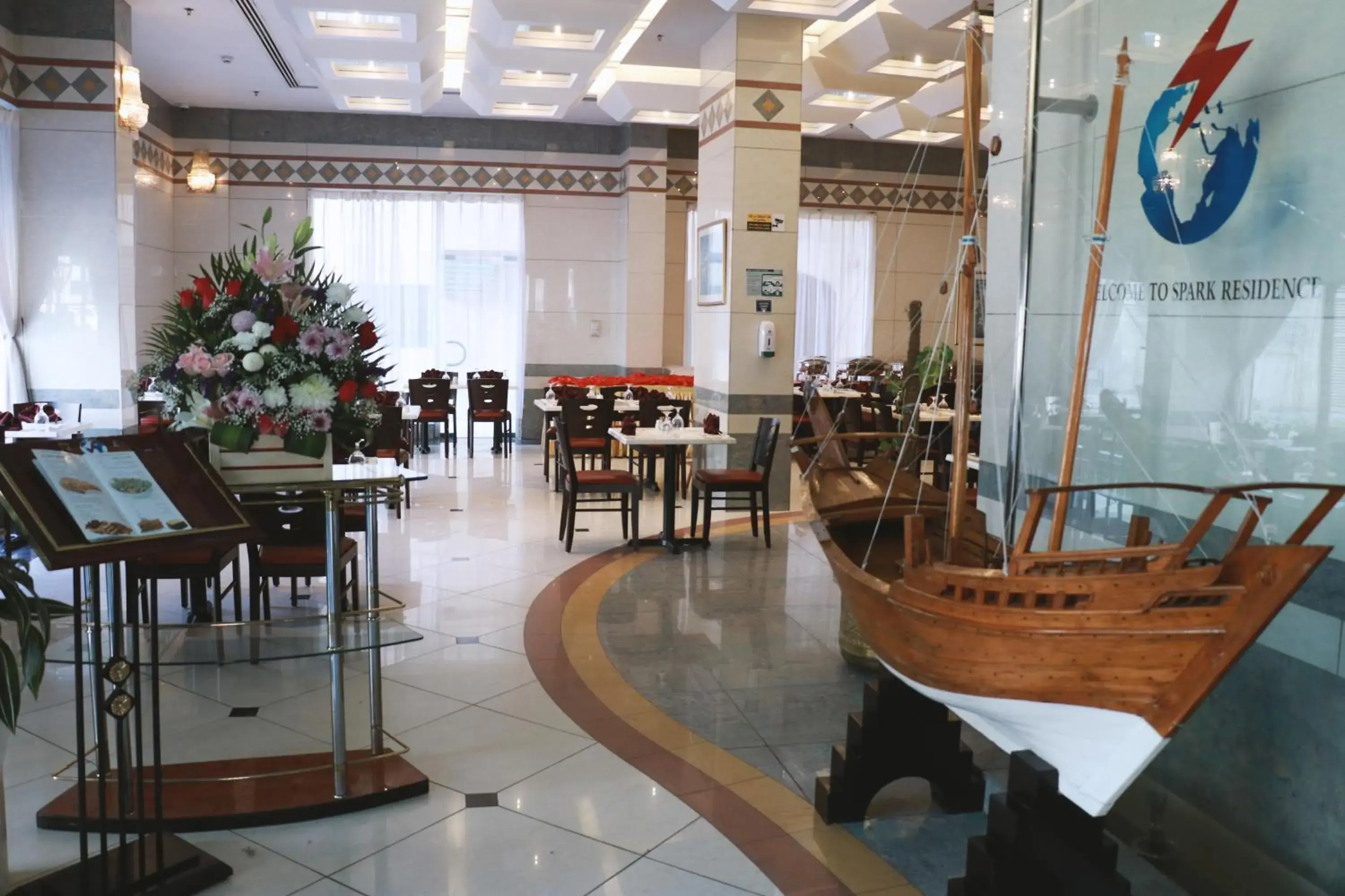 Restaurant/places to eat in Spark Residence Hotel Restaurant/places to eat in Spark Residence Hotel