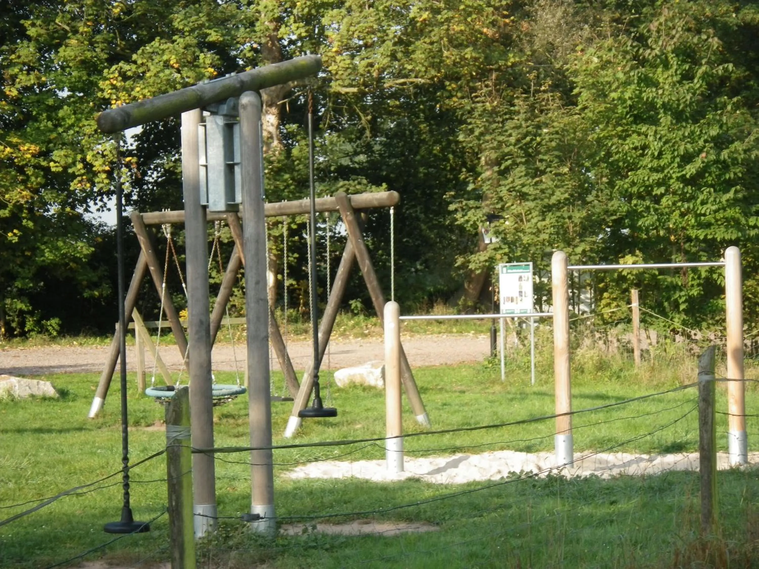 Children play ground in Landhotel Garni Knittelsheimer Mühle