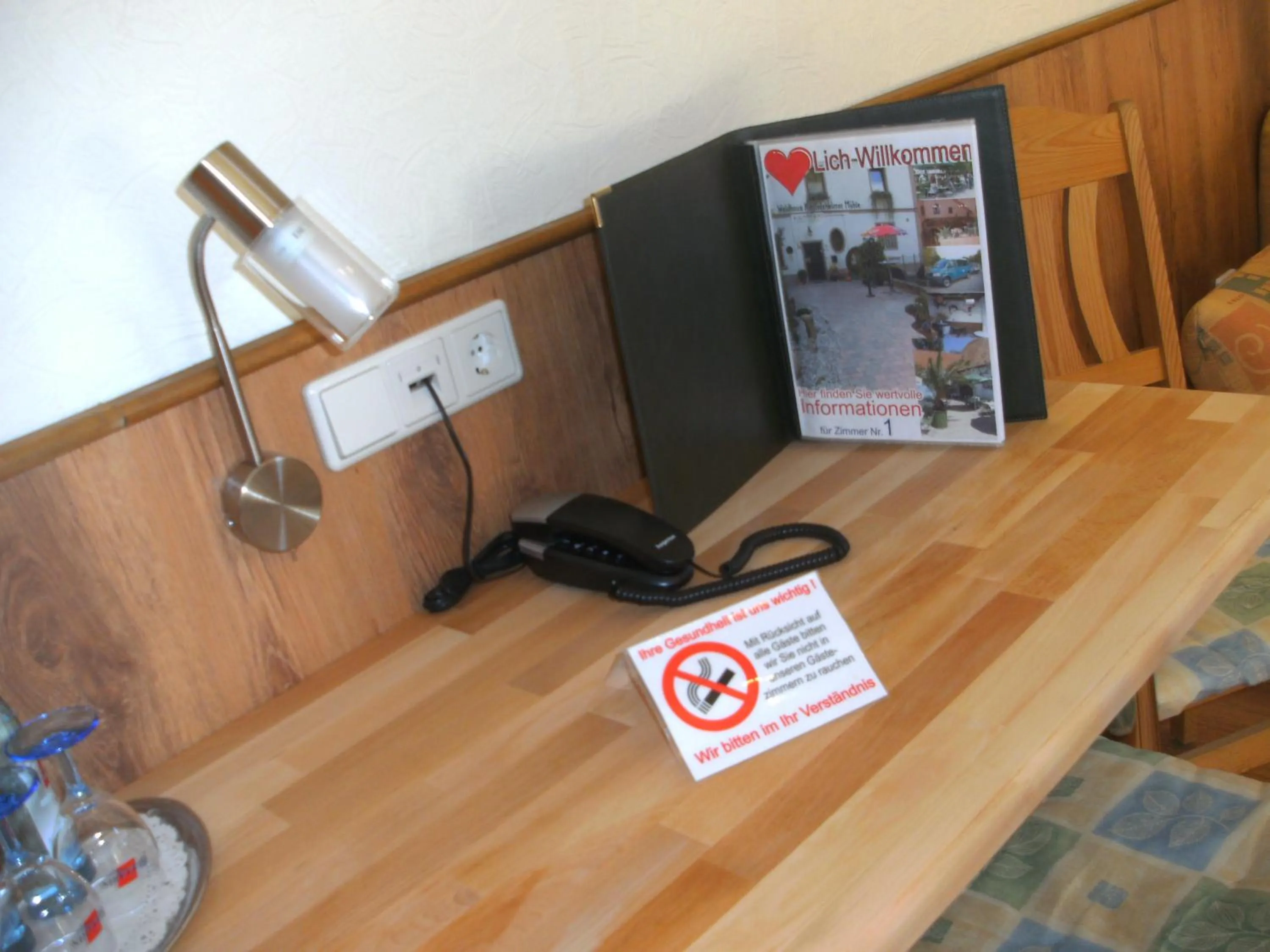 Decorative detail in Landhotel Garni Knittelsheimer Mühle