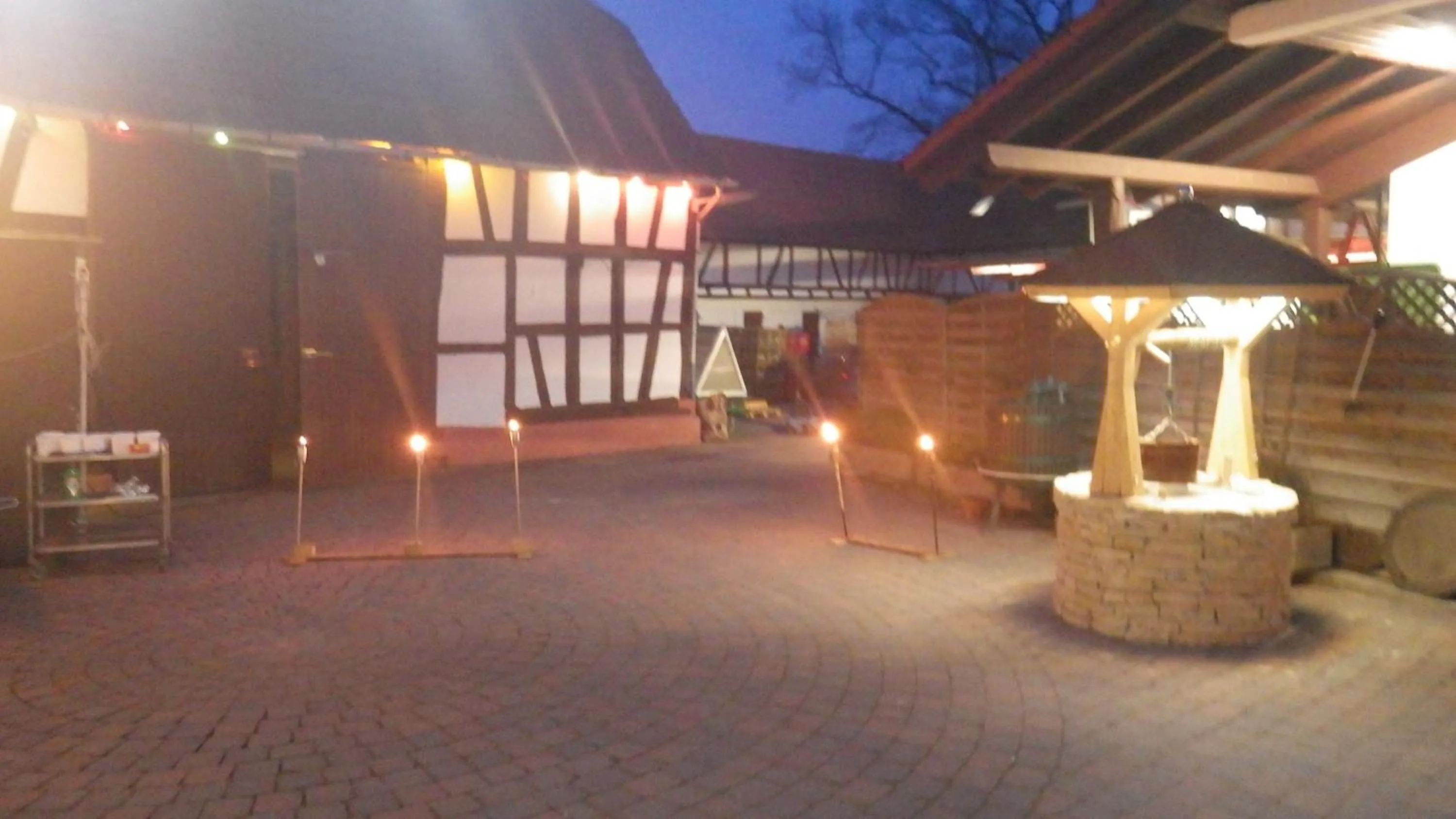 Balcony/Terrace in Landhotel Garni Knittelsheimer Mühle