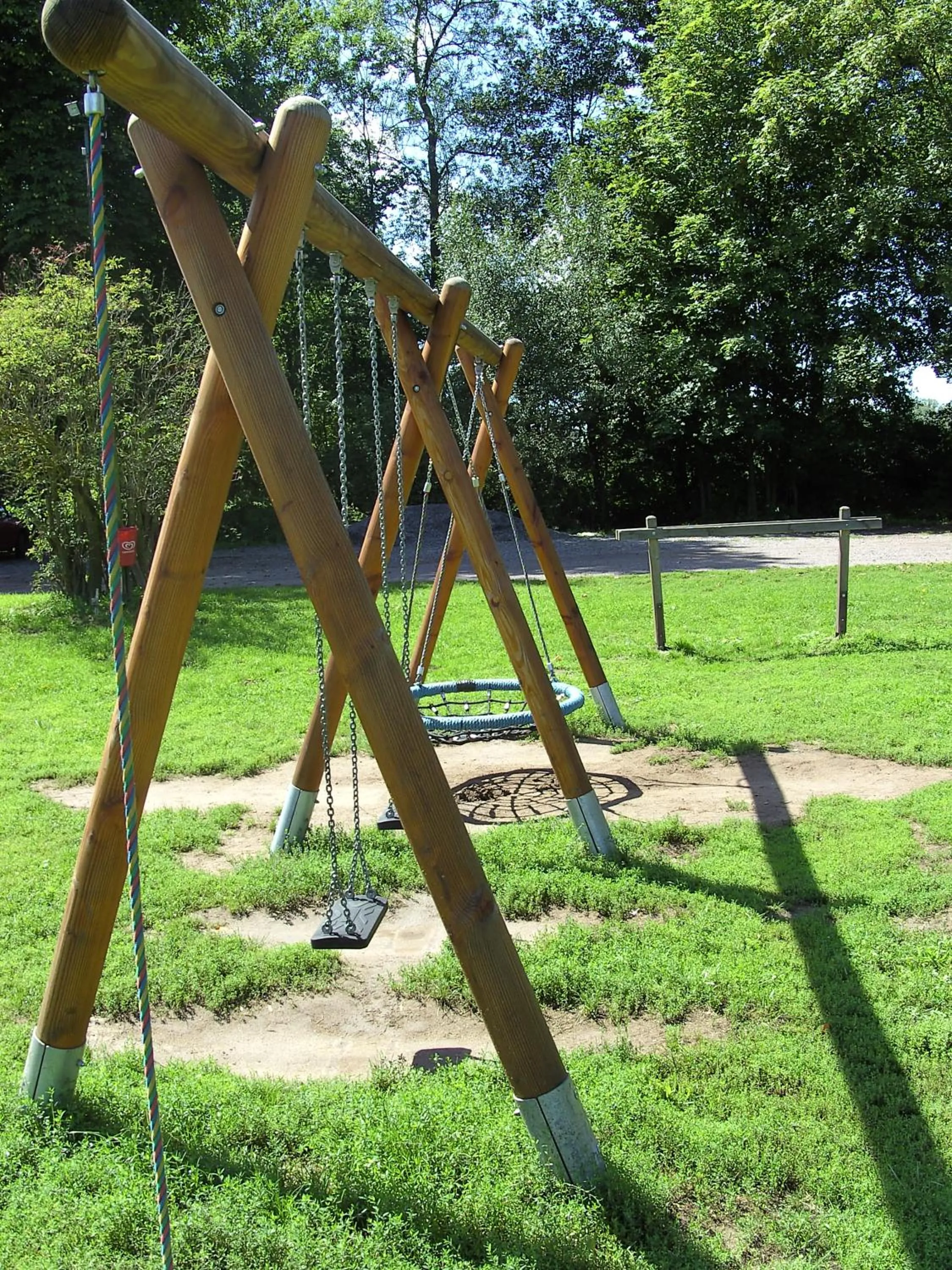 Children play ground in Landhotel Garni Knittelsheimer Mühle