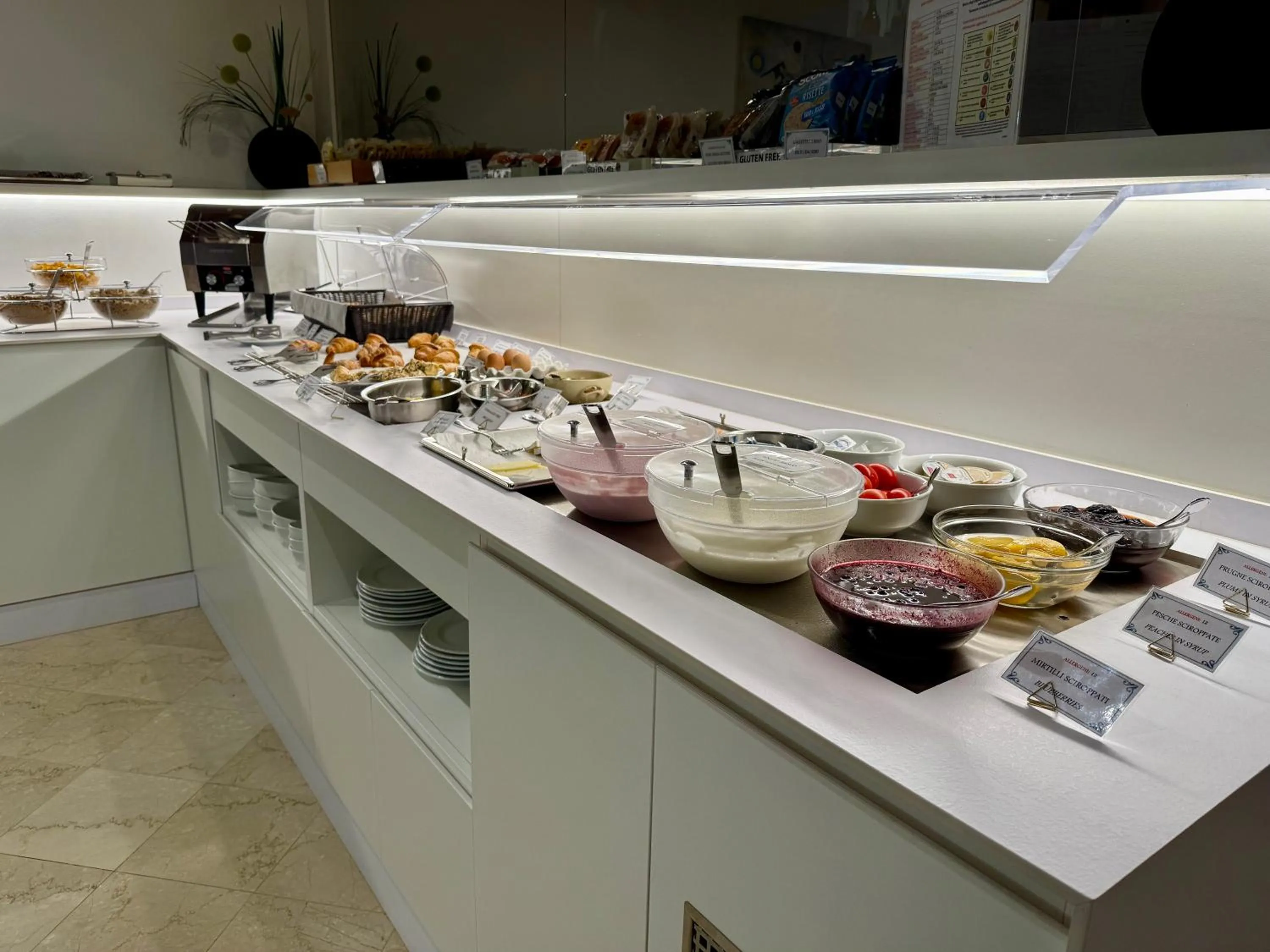 Breakfast in Hotel Ristorante Primavera