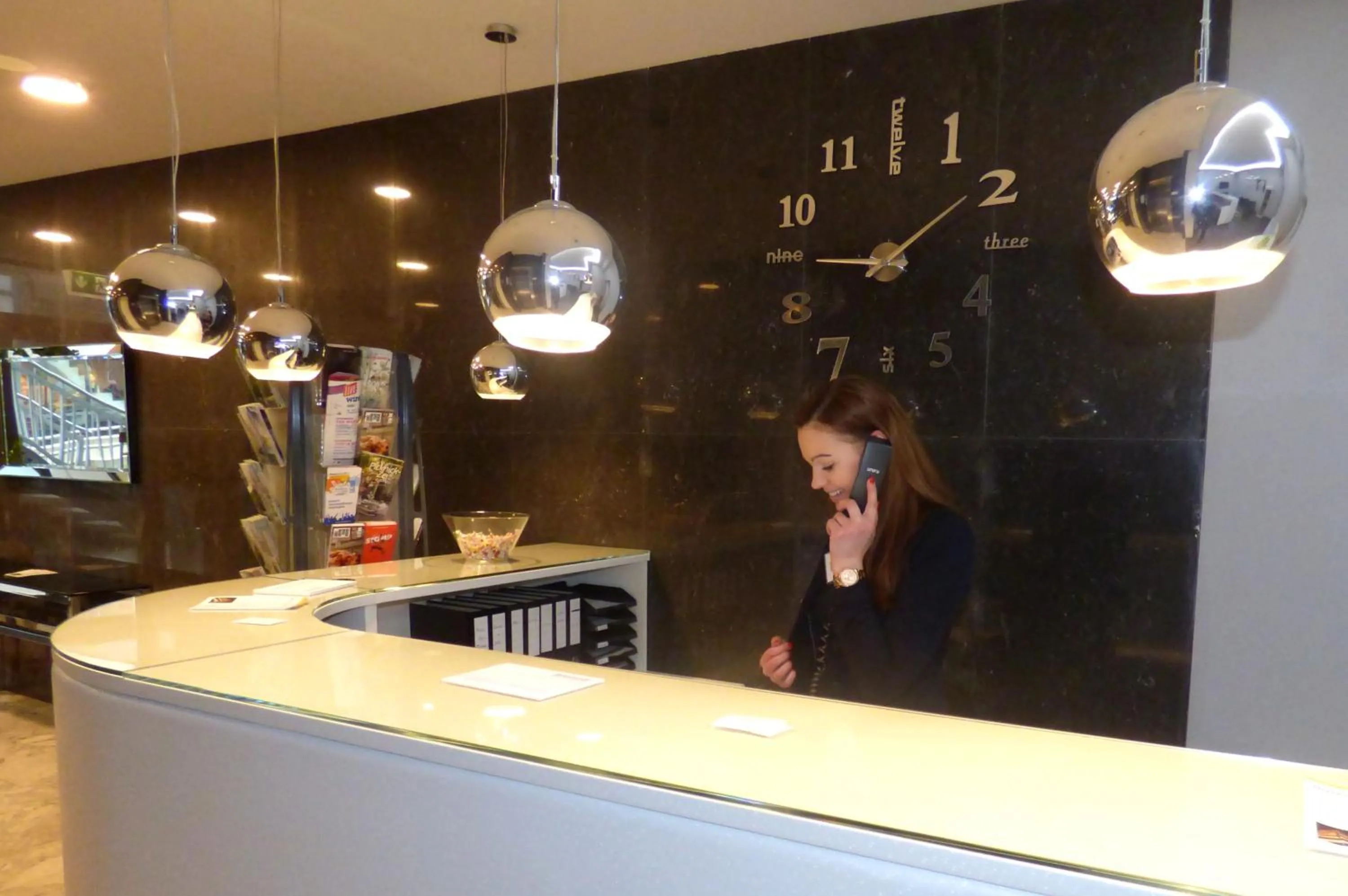 Lobby or reception in Hotel Luna