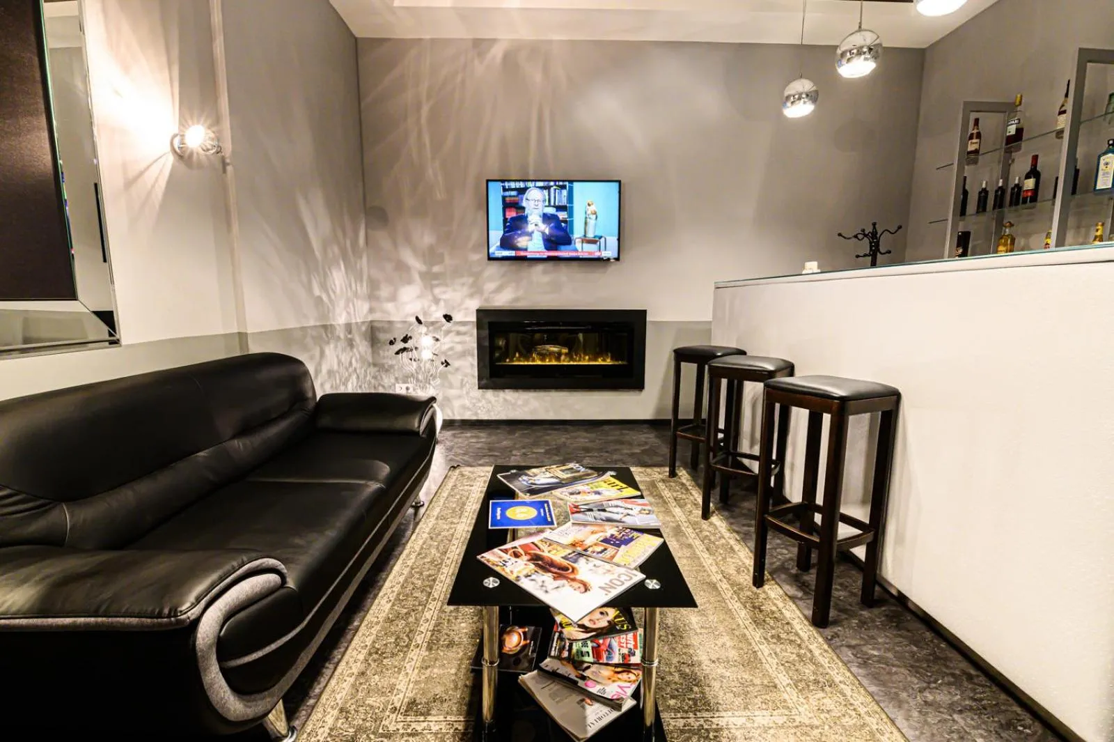 Lounge or bar in Hotel Luna