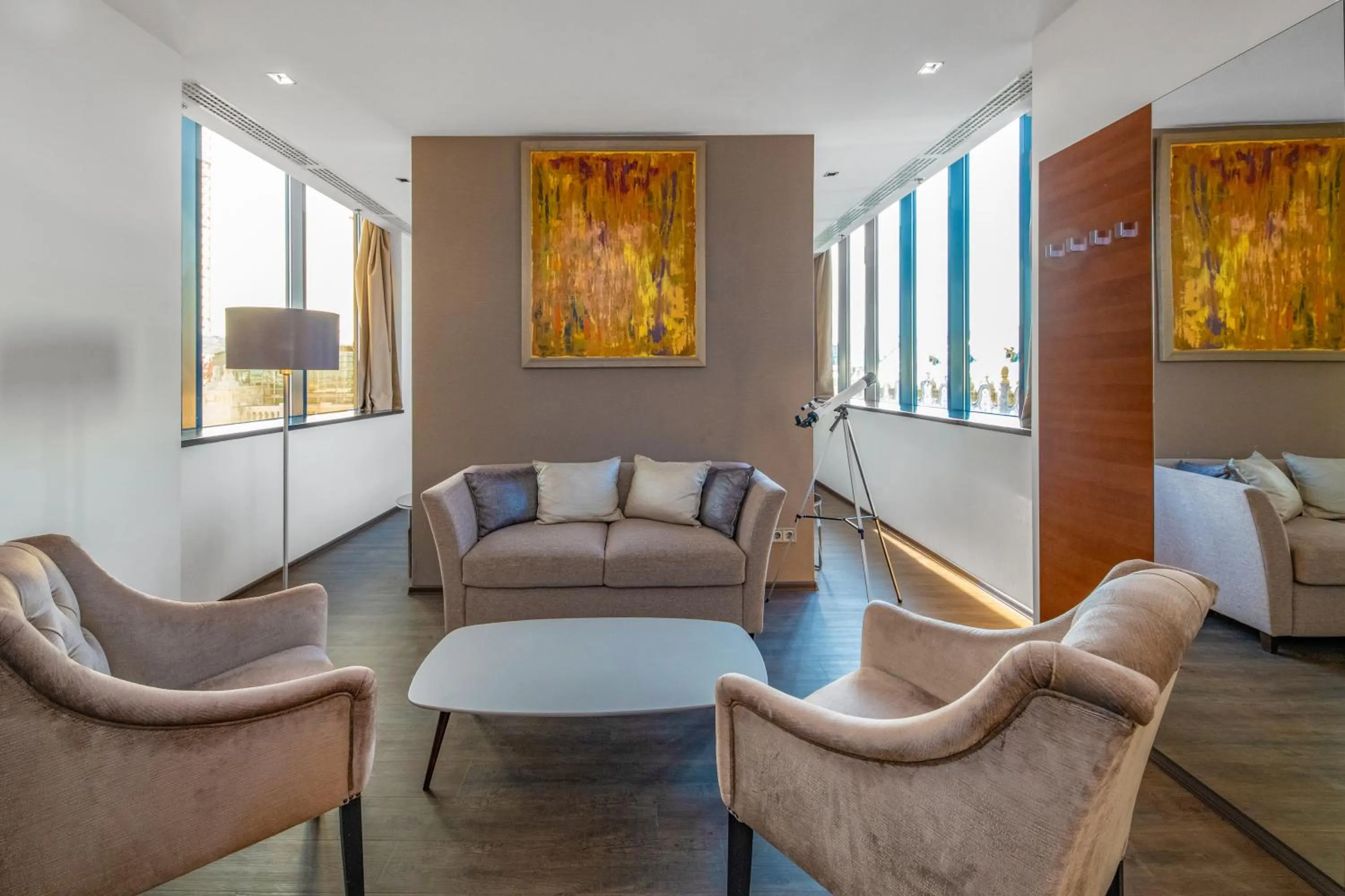 Living room in Hotel President