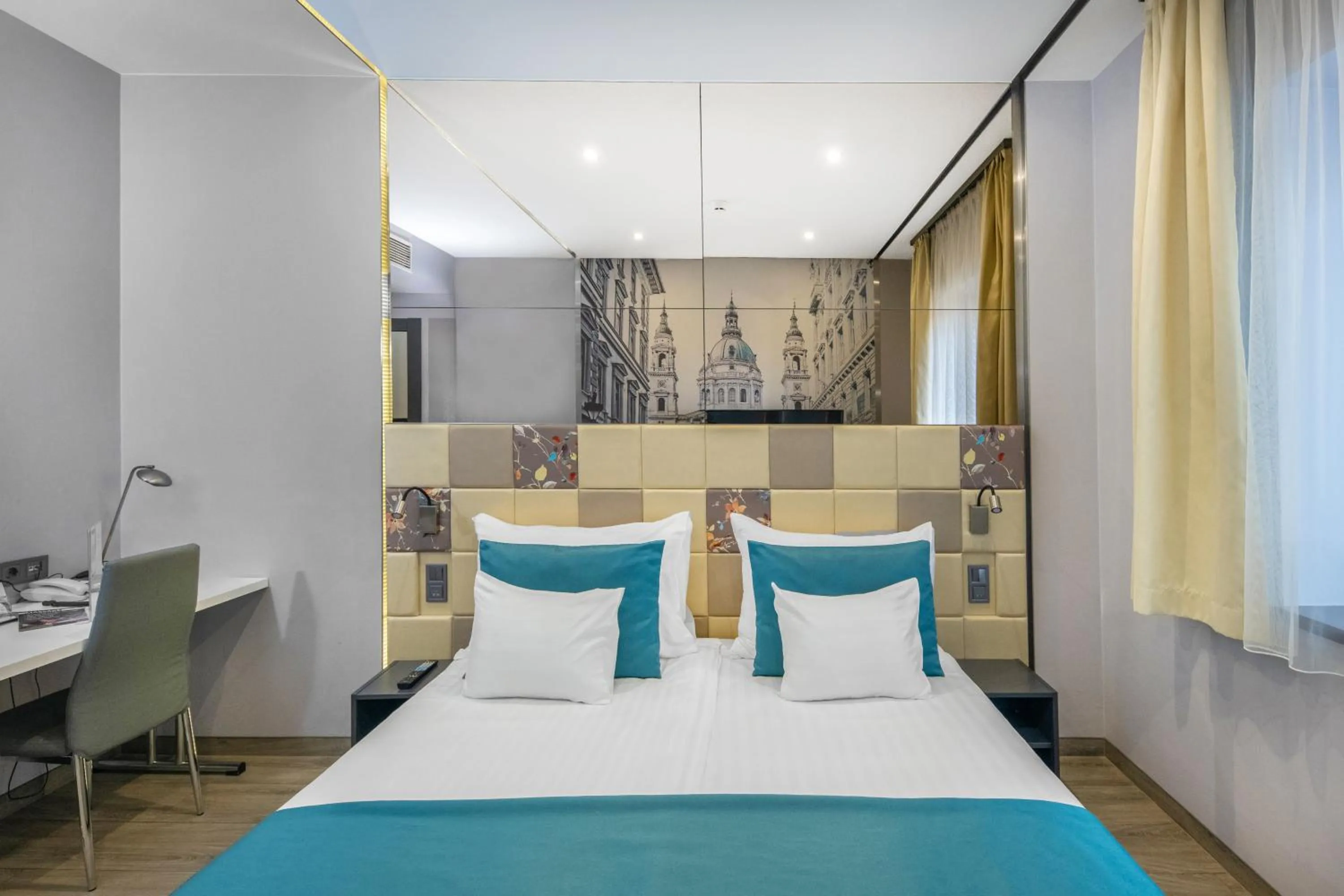 Bed in Hotel President