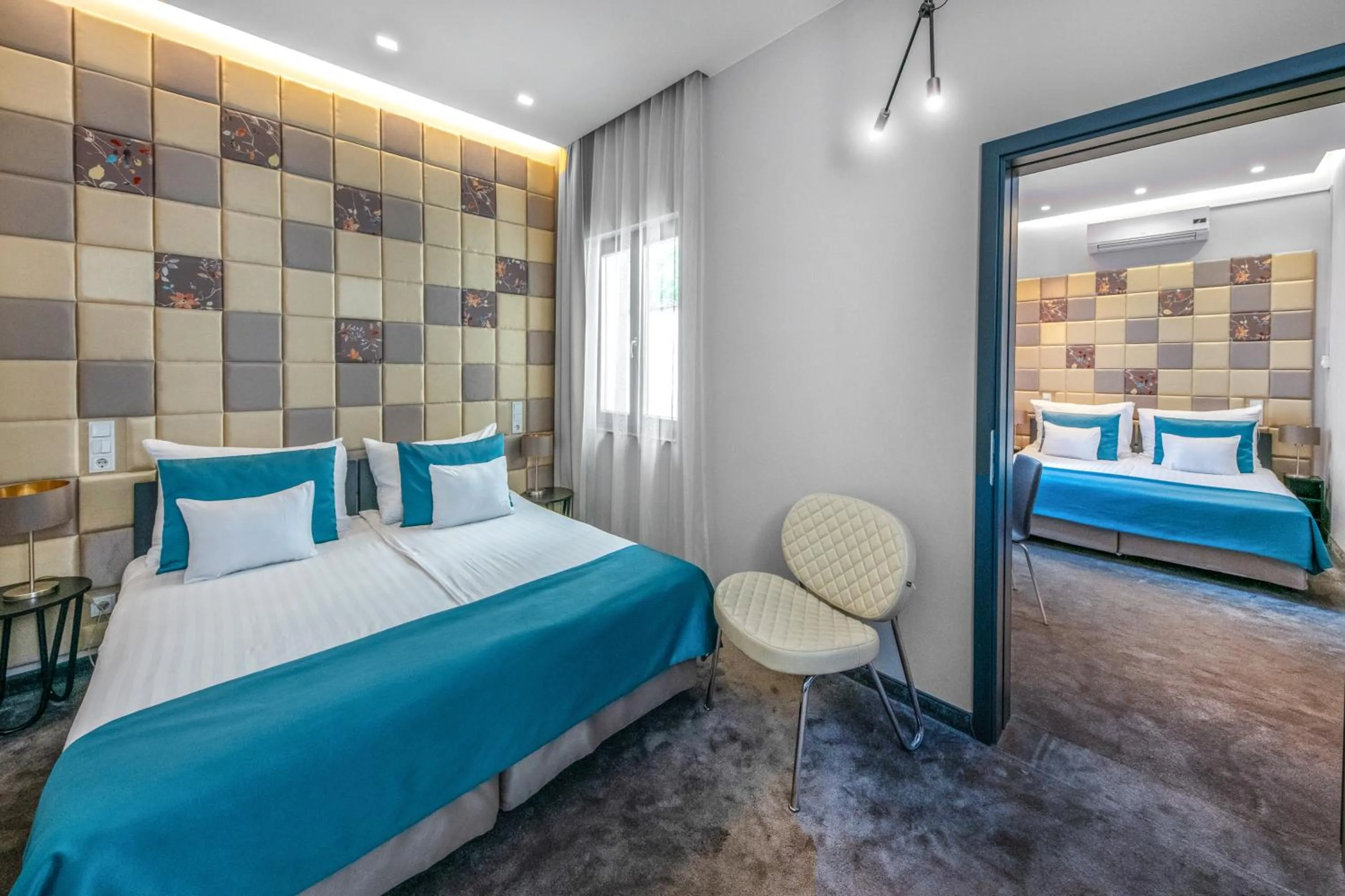 Bed in Hotel President