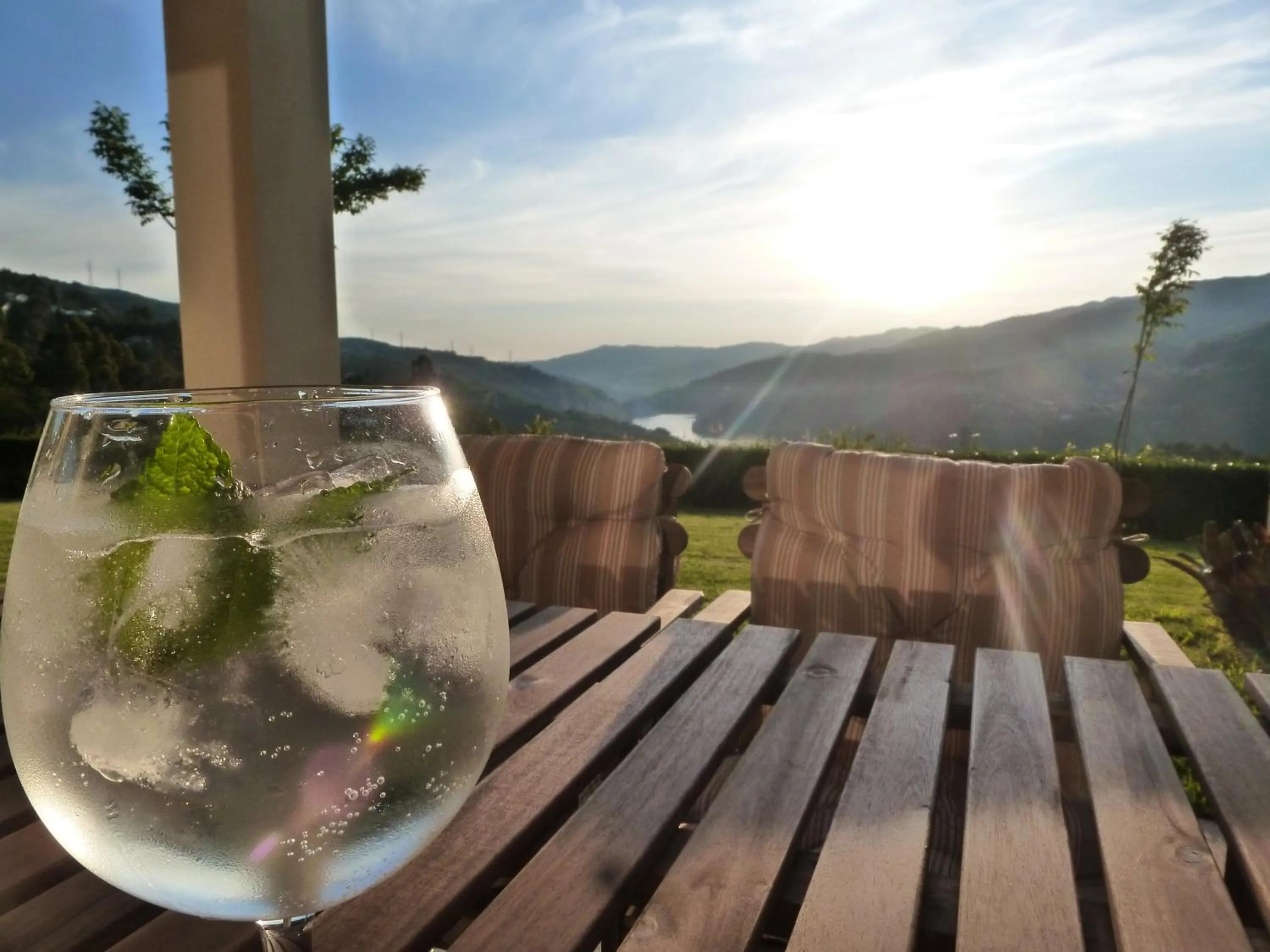 Mountain view in Quinta do Bento
