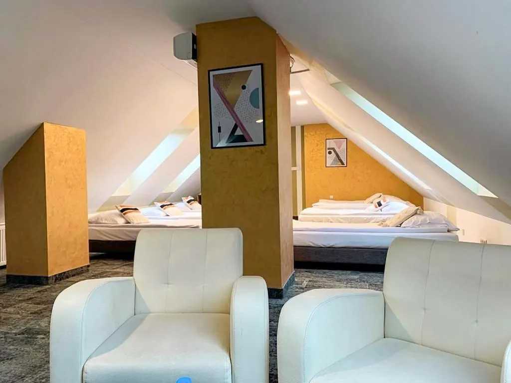 Bed in Hotel Fero Express POKOJE KLIMATYZOWANE AC