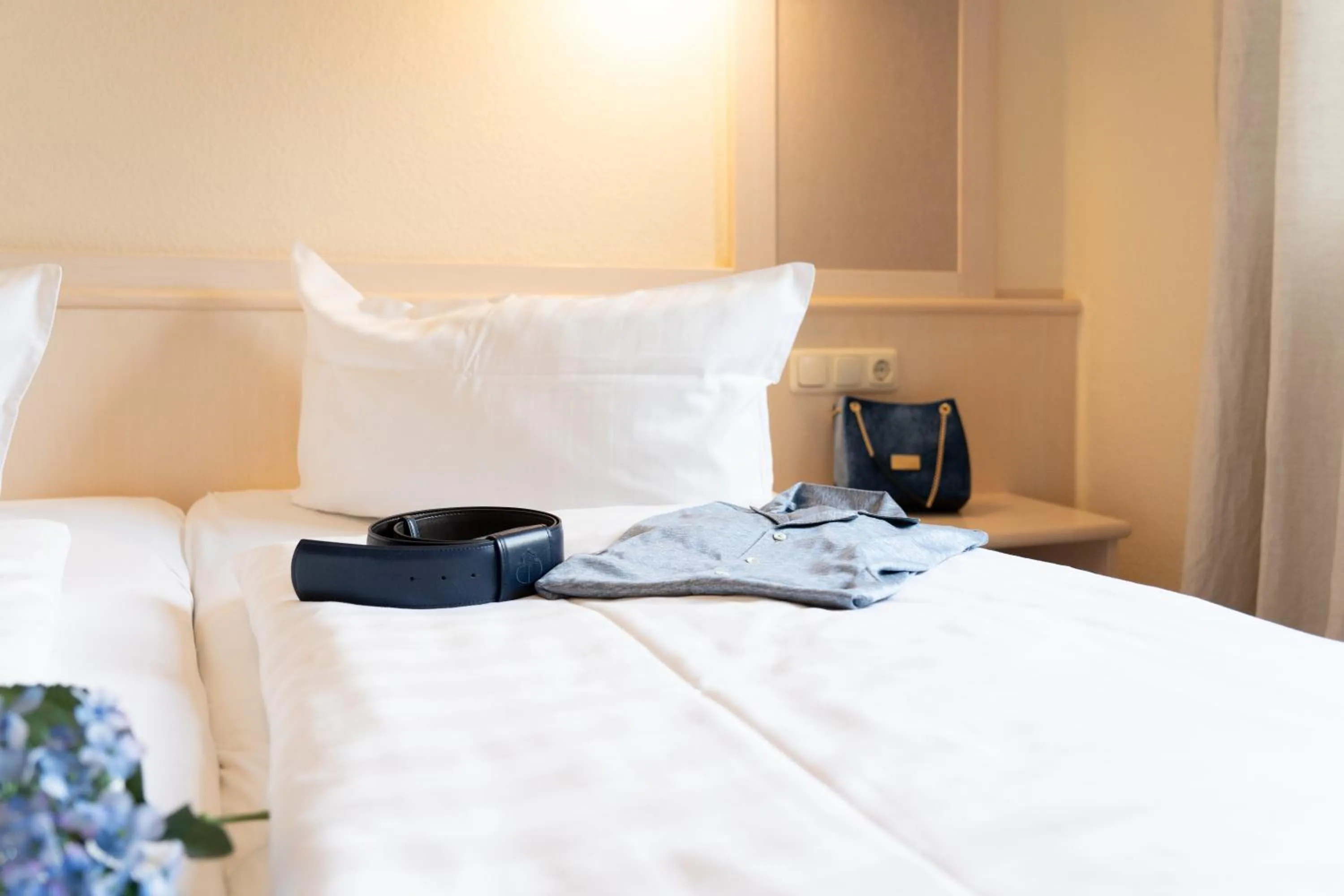 Bed in Häuser der Villa Italia