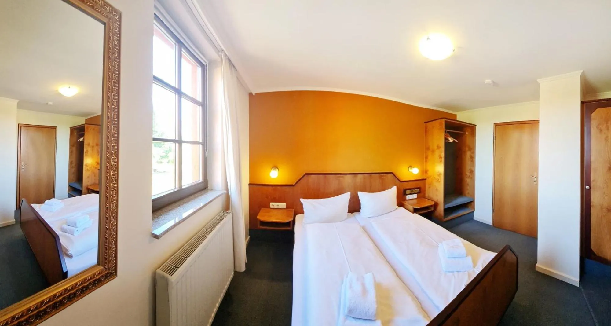 Bed in Häuser der Villa Italia