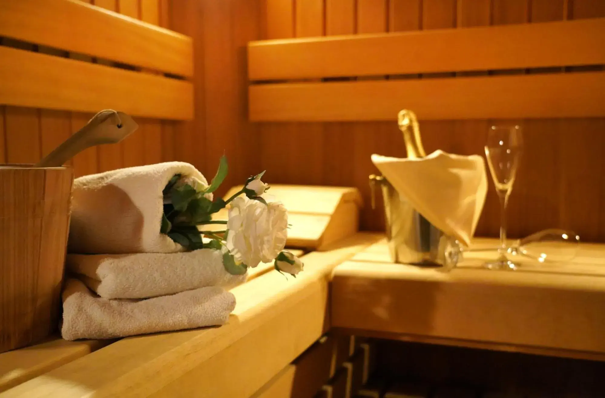 Sauna in Häuser der Villa Italia Sauna in Häuser der Villa Italia