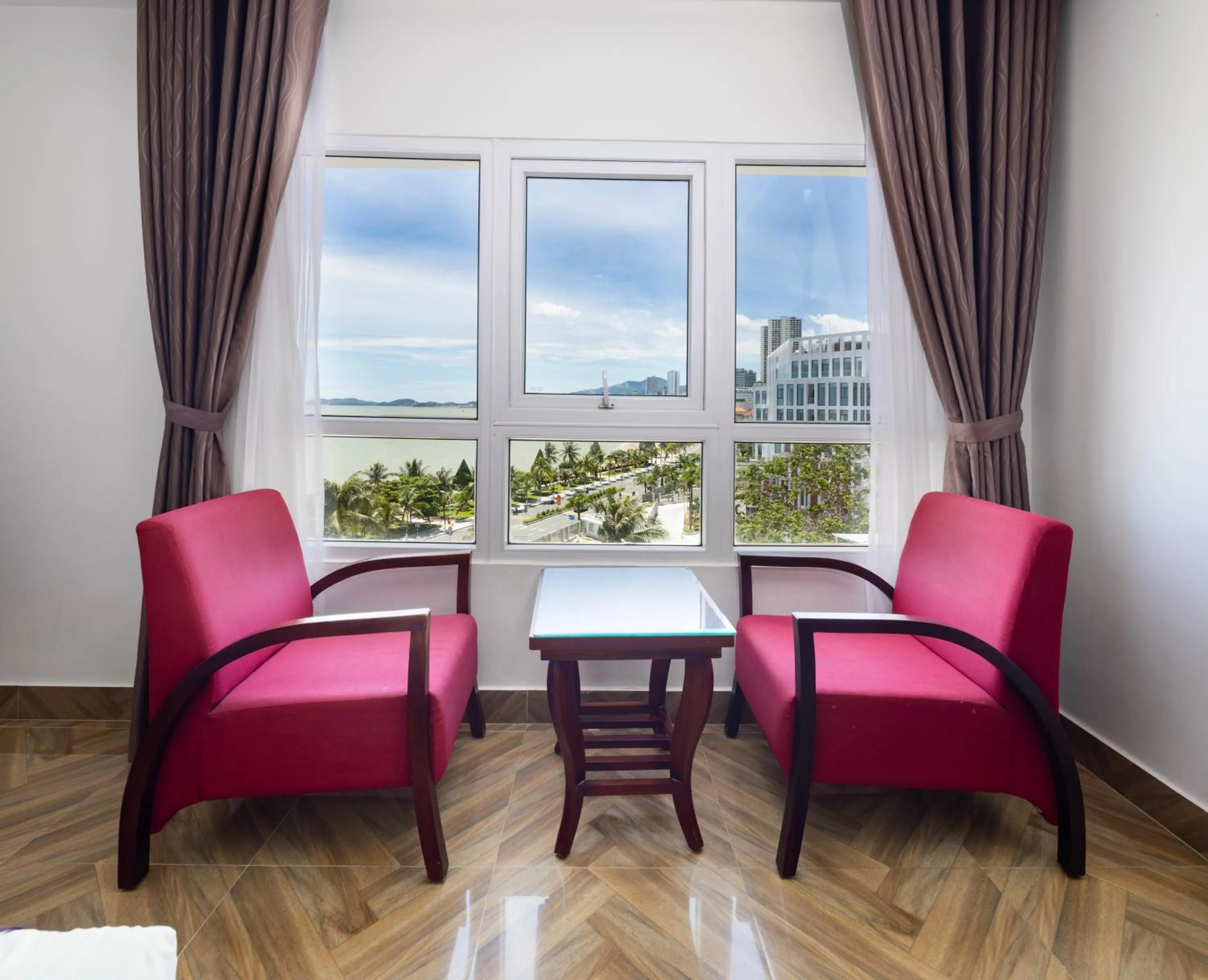 Seating area in Gem Nha Trang Hotel
