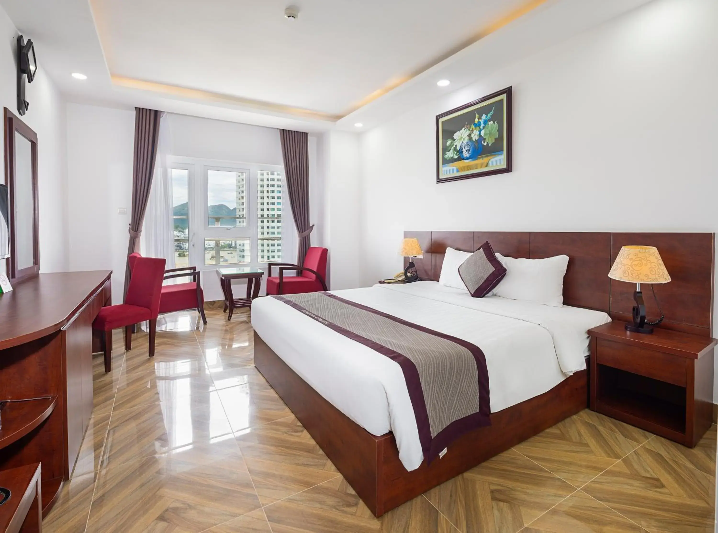 Bed in Gem Nha Trang Hotel Bed in Gem Nha Trang Hotel