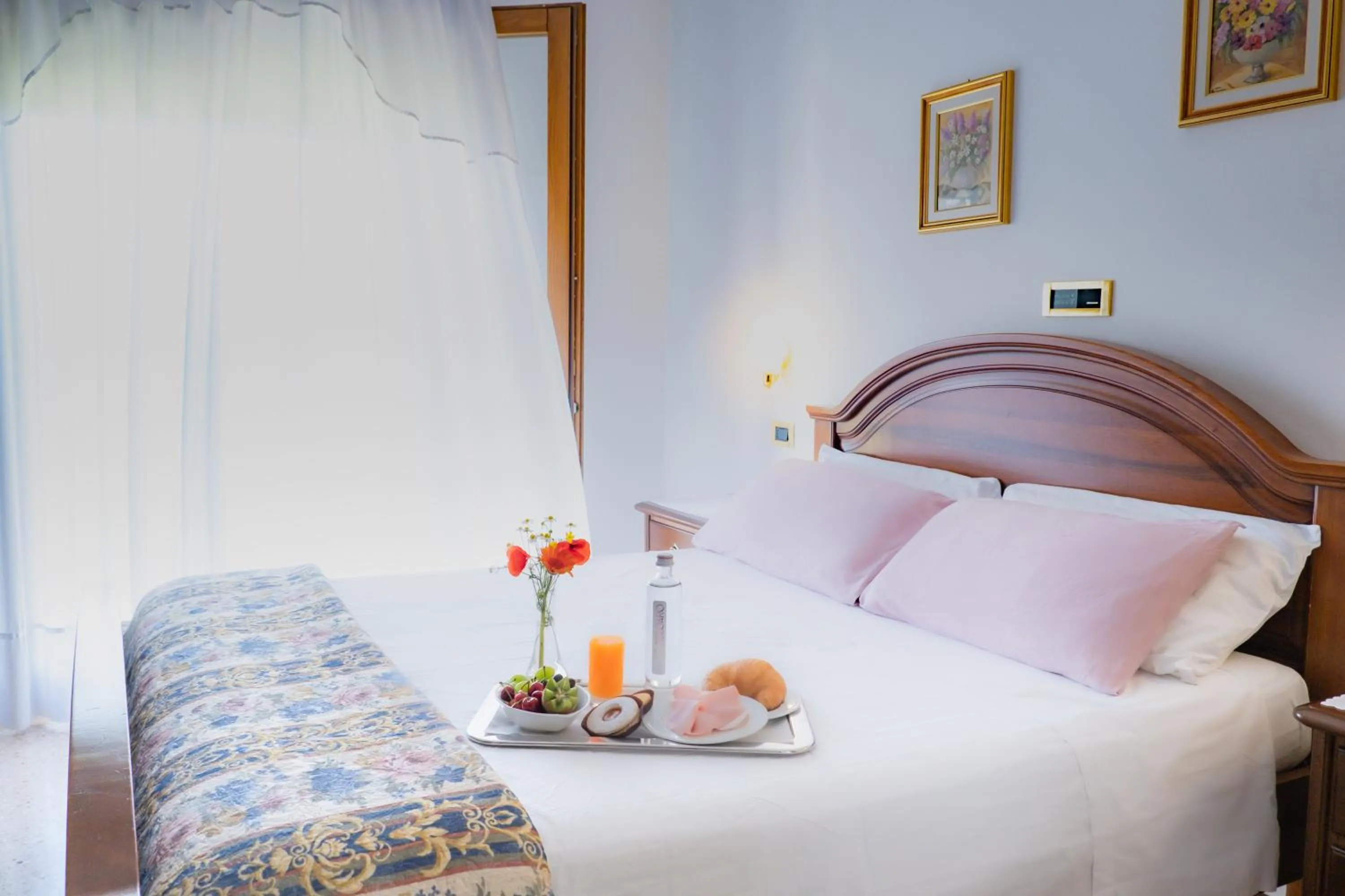 Bed in Hotel Da Gigi