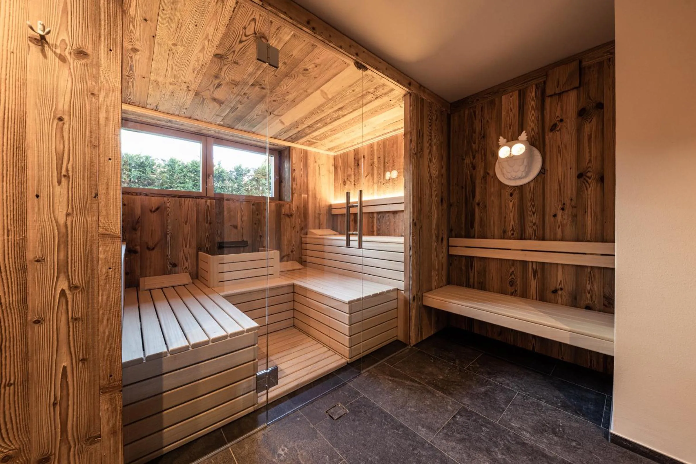 Sauna in B&B Boutiquehotel Clara