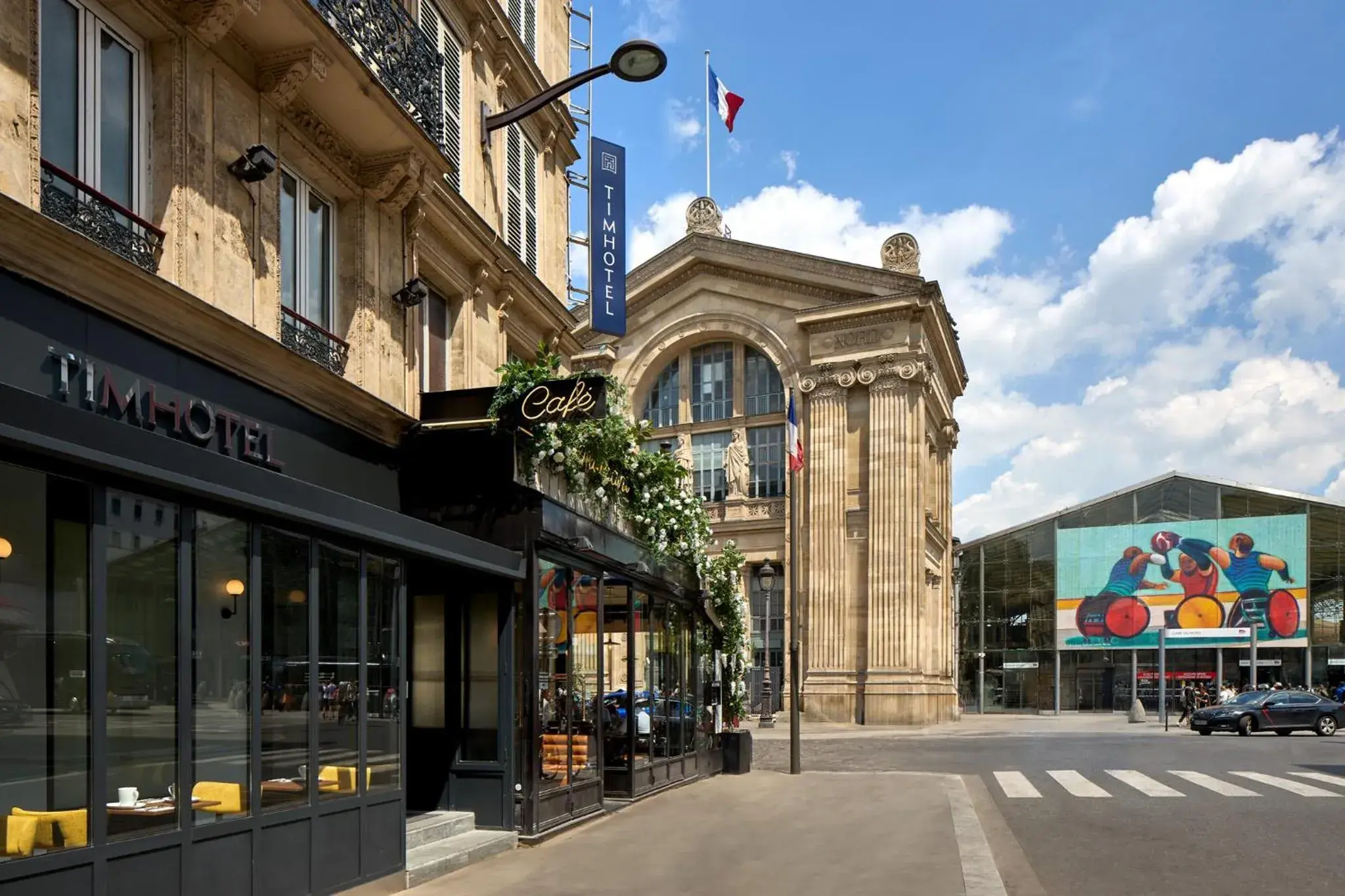 Property building in Timhotel Paris du Gare du Nord Property building in Timhotel Paris du Gare du Nord