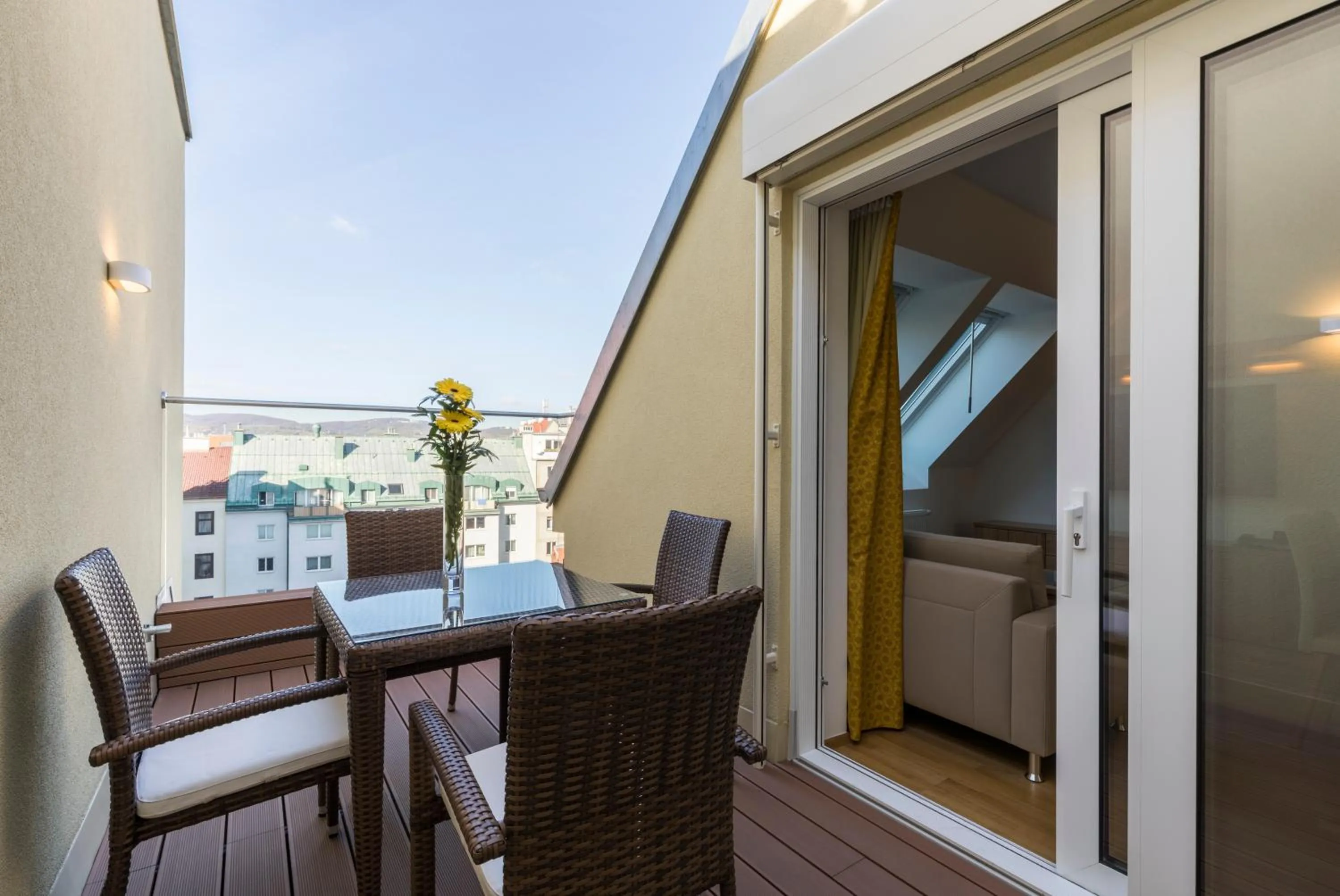 Balcony/Terrace in Vienna Grand Apartments City