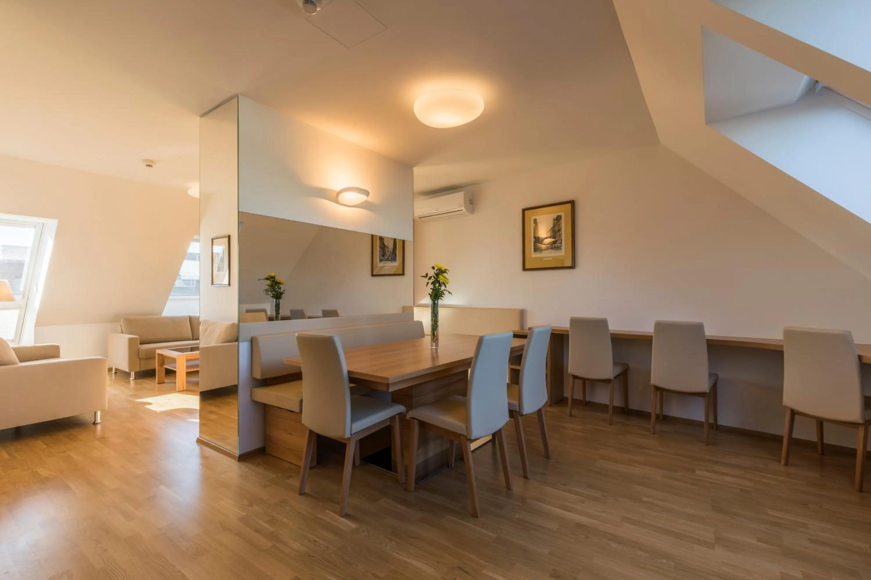 Living room in Vienna Grand Apartments City