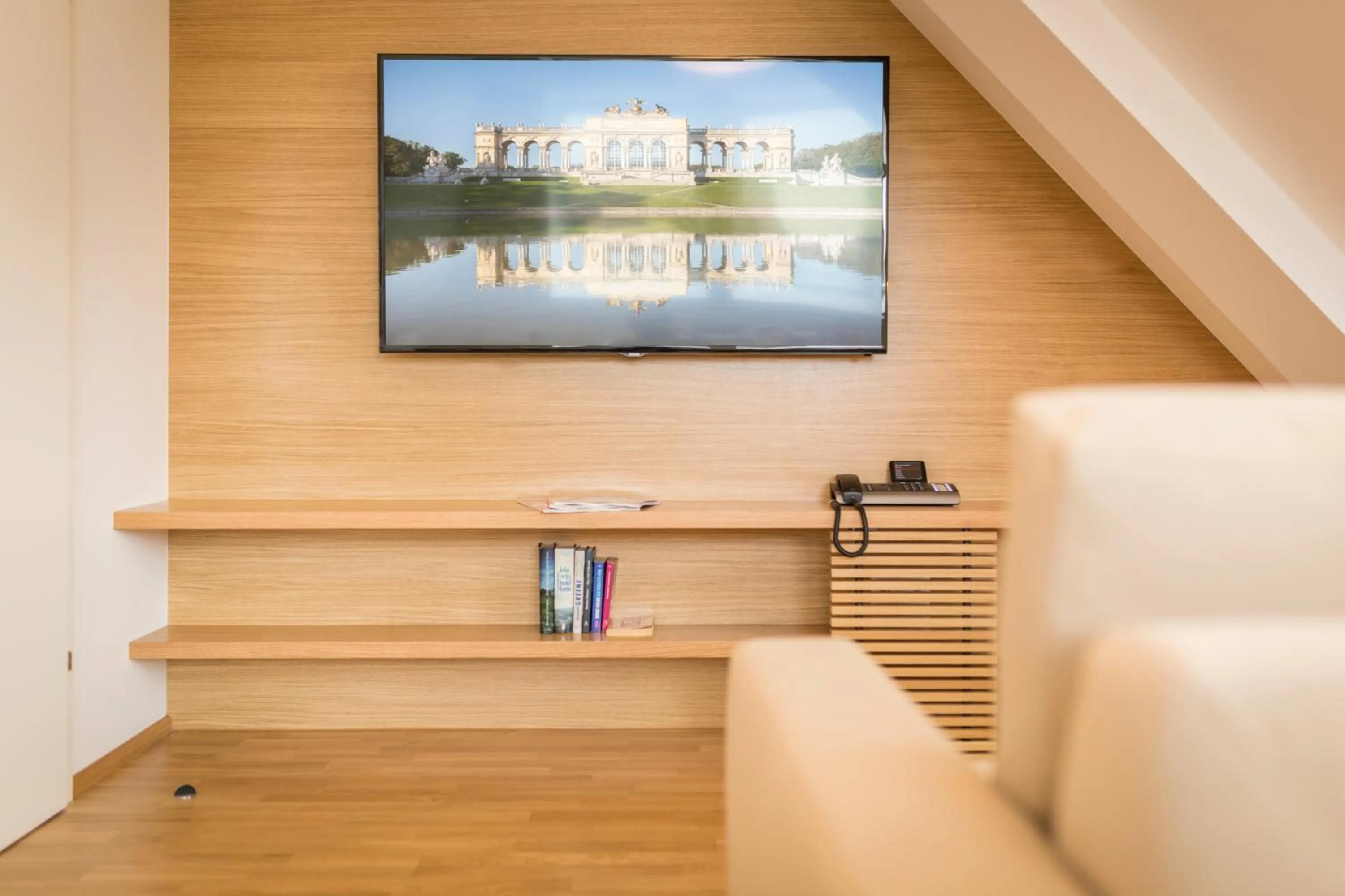 Living room in Vienna Grand Apartments City