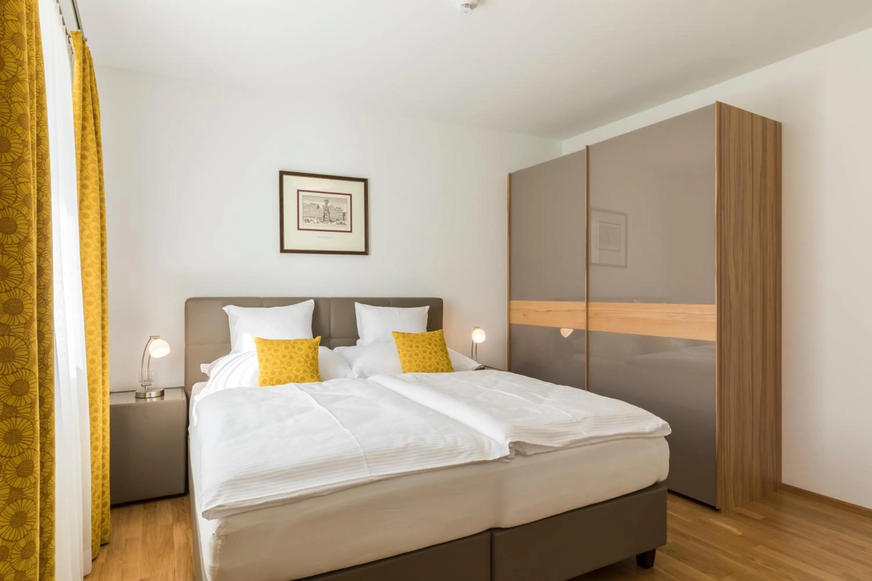 Bedroom, Bed in Vienna Grand Apartments City