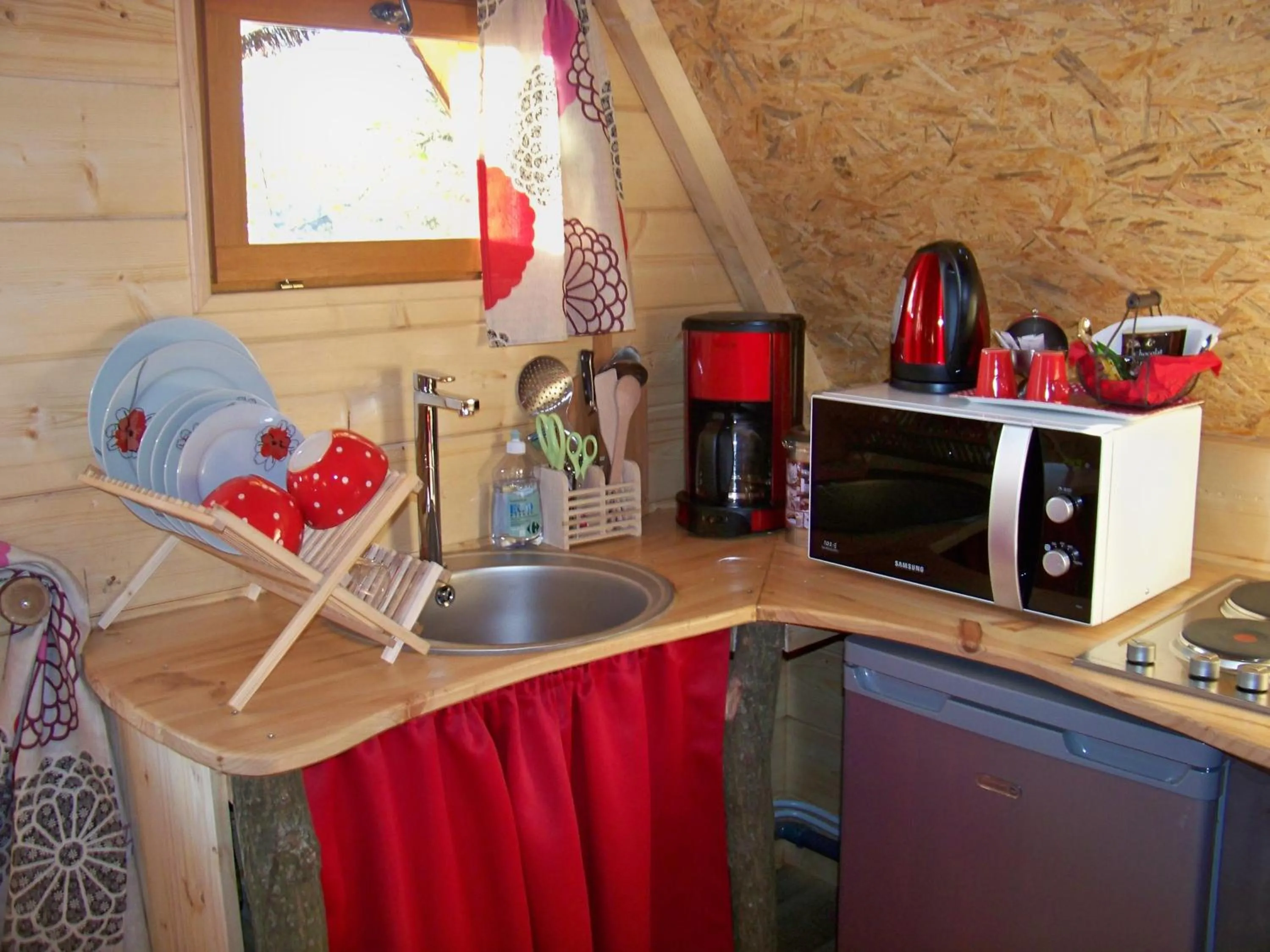 Kitchen or kitchenette in Le Coeur De La Foret