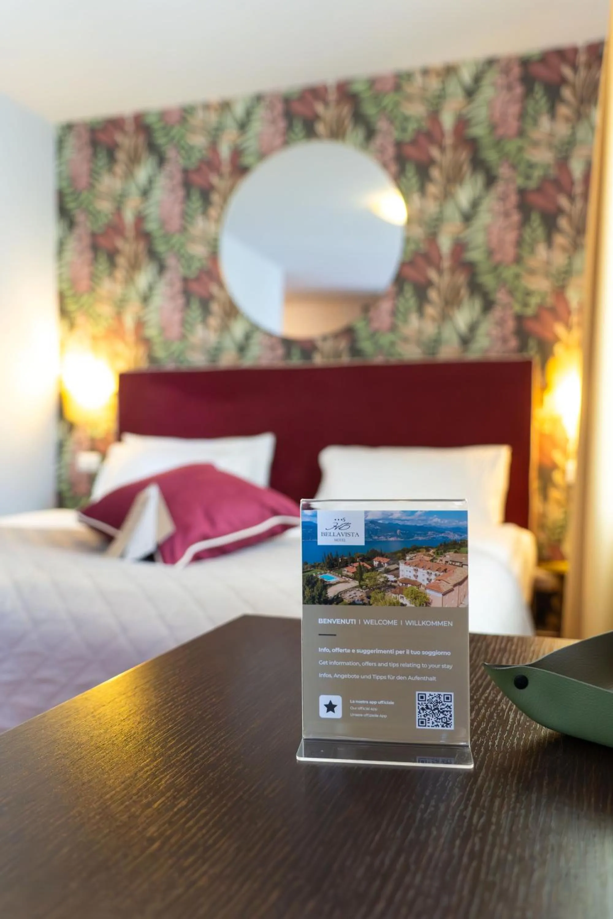 Decorative detail, Bed in Hotel Bellavista