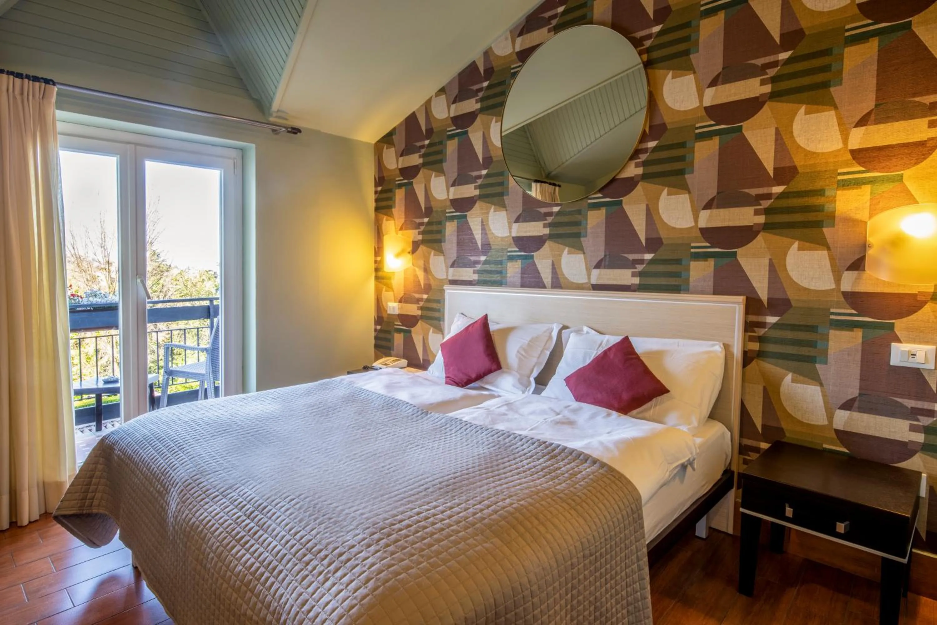 Bedroom, Bed in Hotel Bellavista