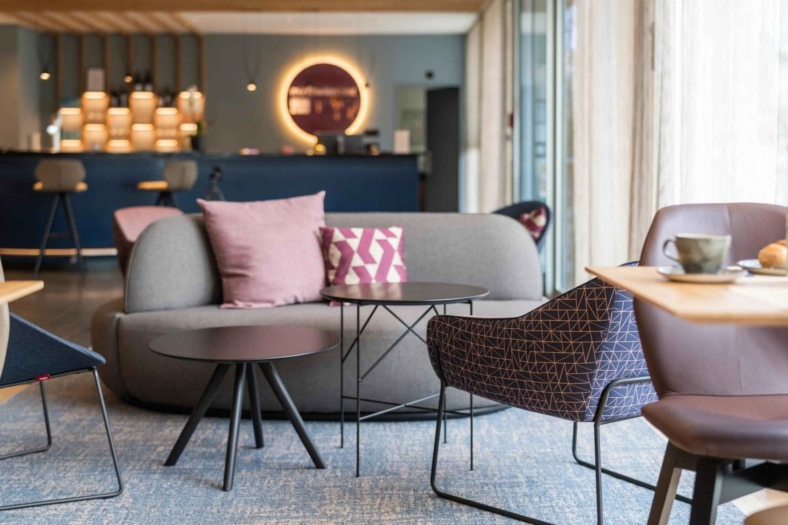 Lobby or reception in Hotel Münchwilen